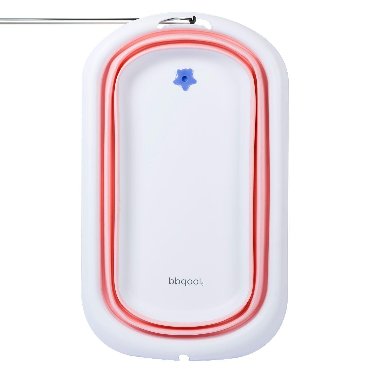 Bañera Plegable Splashy Pink + Soporte Ergonómico-7