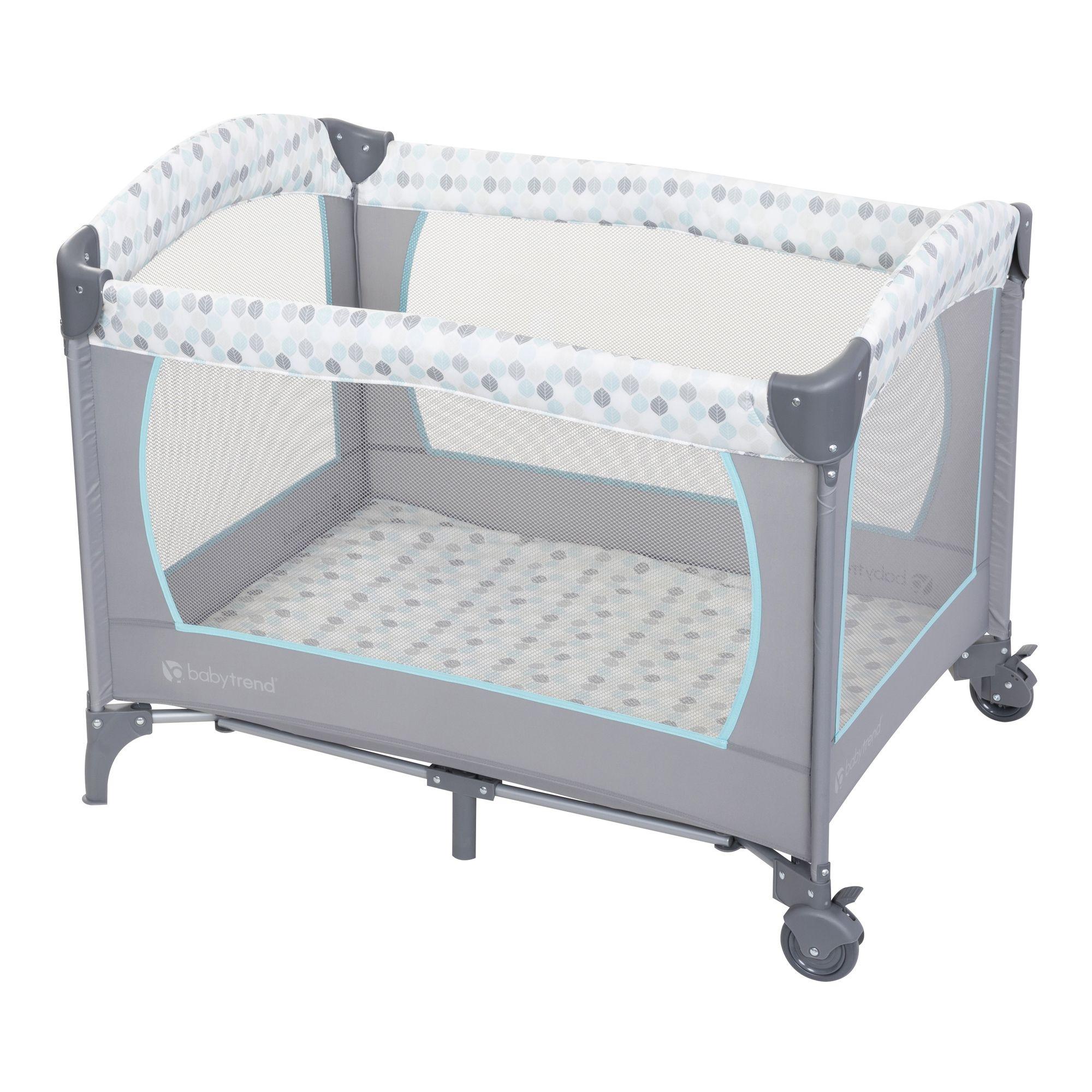 Cuna Corral EZ Rest Leaf Geo-2