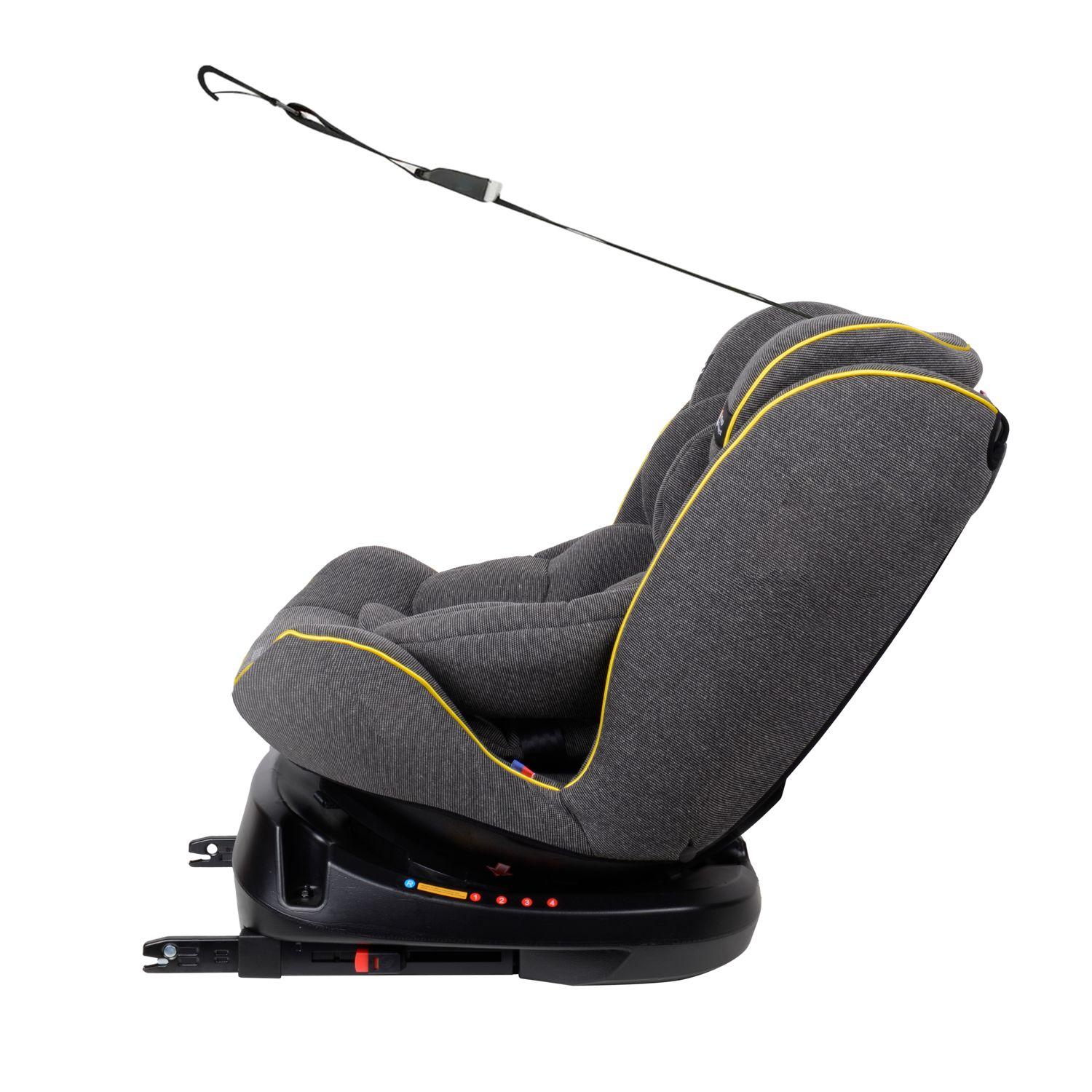 Silla De Auto Convertible Apolo Isofix LX 360° Grey-3