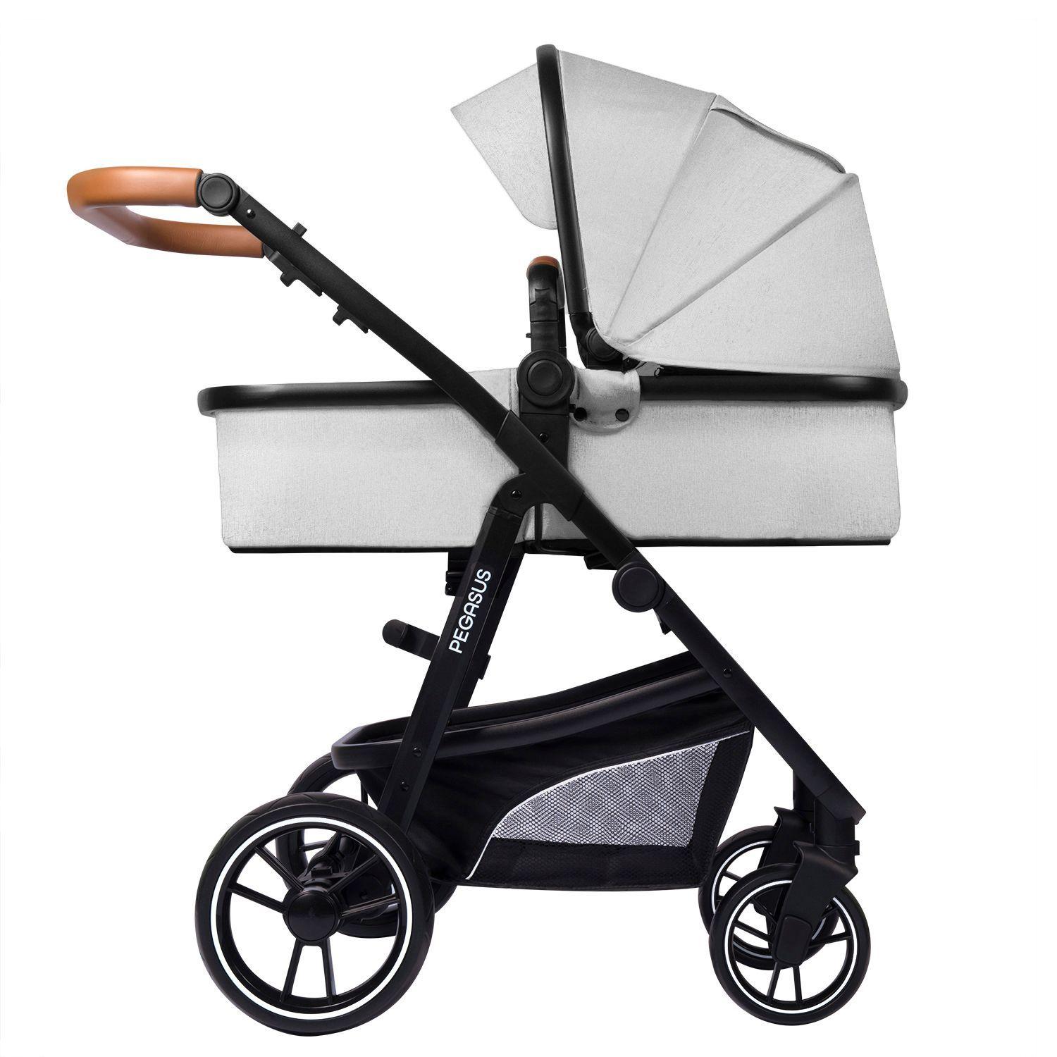 Coche Travel System Pegasus Grey-3