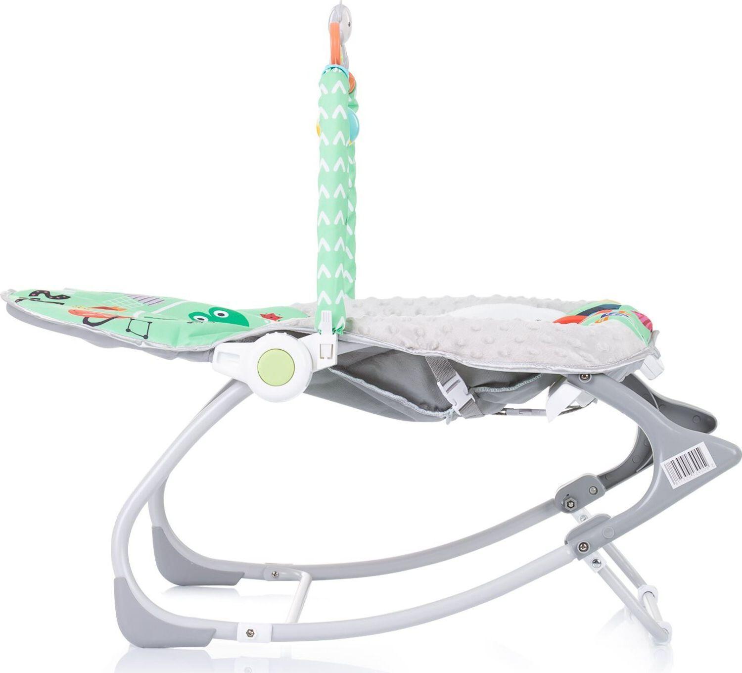 Silla Nido Mecedora Rocker Dino Verde-2