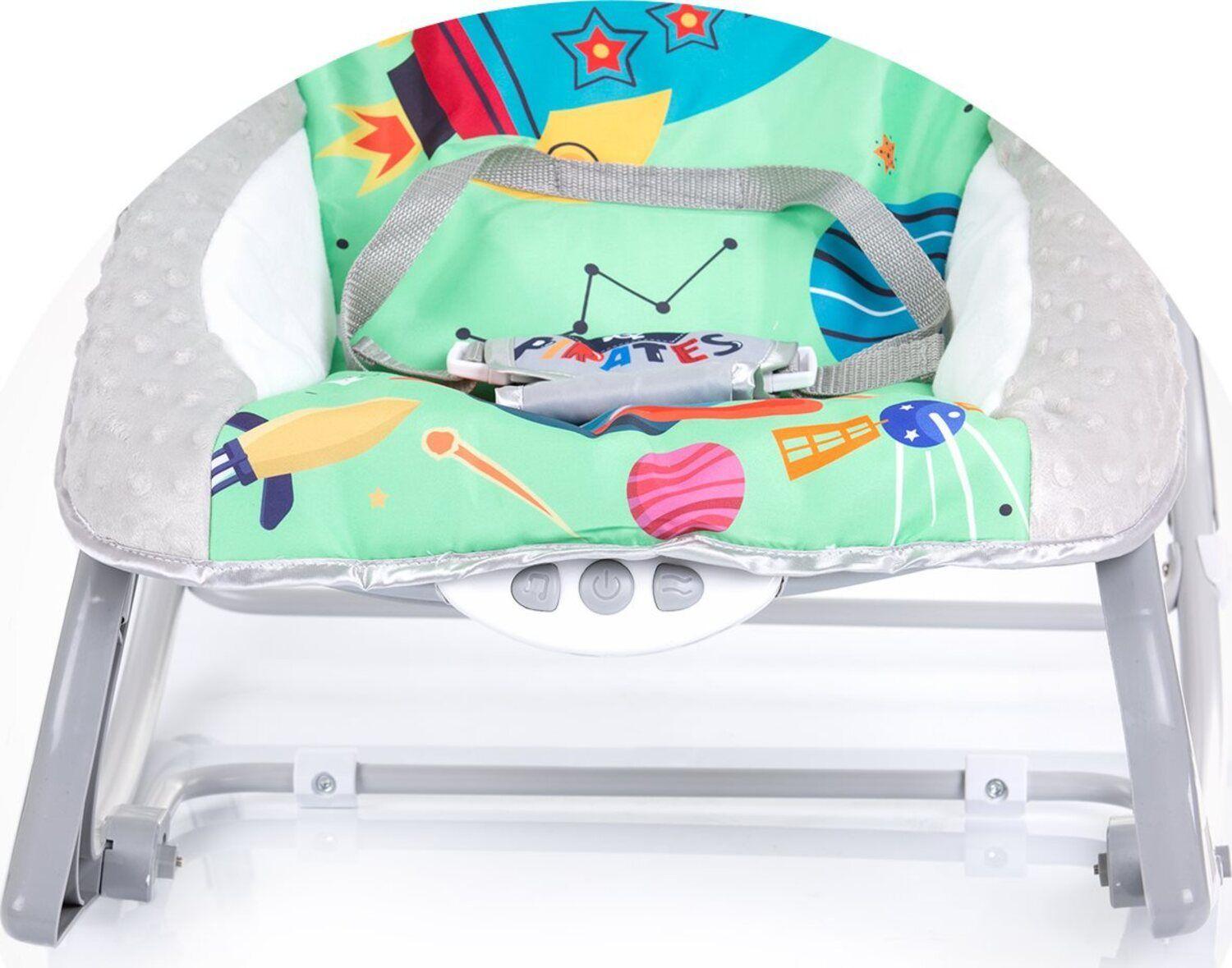 Silla Nido Mecedora Rocker Dino Verde-4