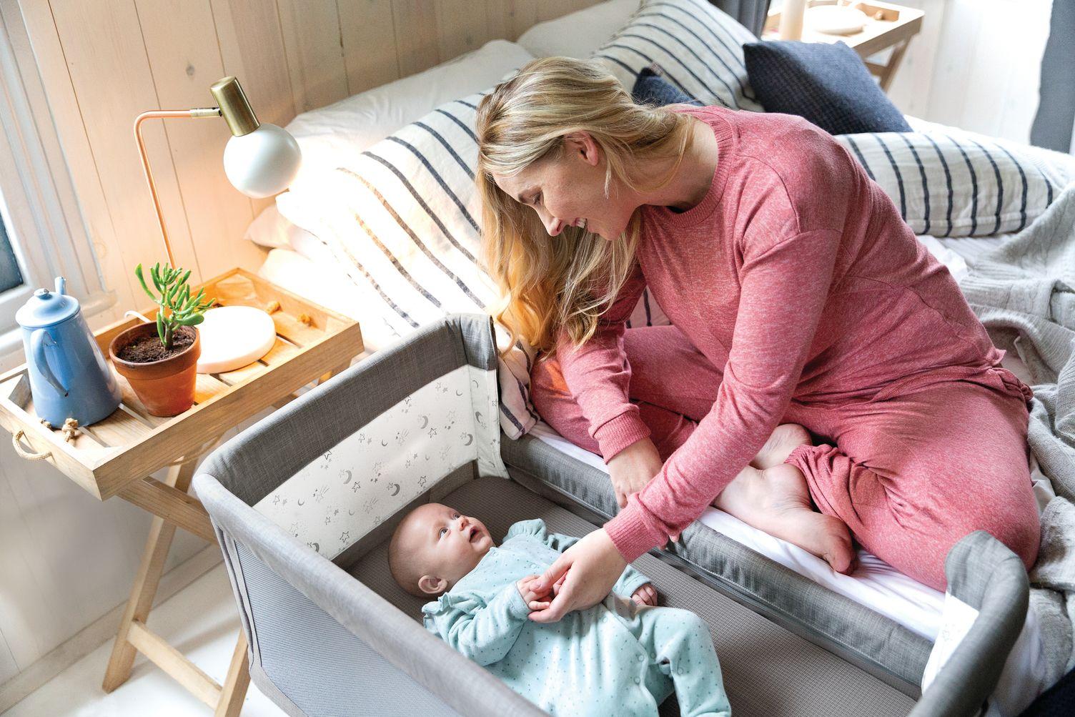 Cuna Colecho Mecedora Roomie Glide Shale-9