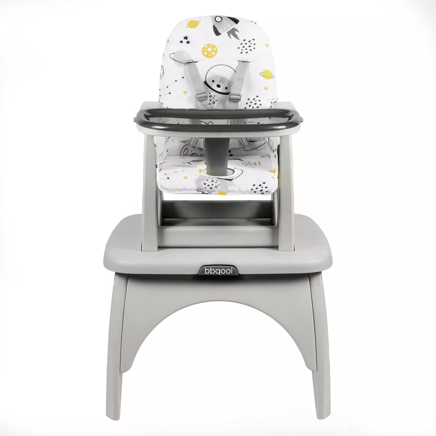 Silla de Comer Escritorio Foodzy 4-in-1 Grafito-2