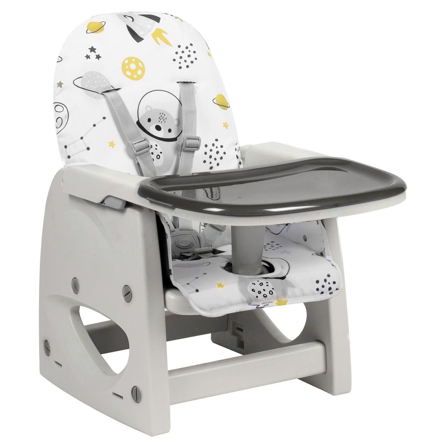 Silla de Comer Escritorio Foodzy 4-in-1 Grafito-6