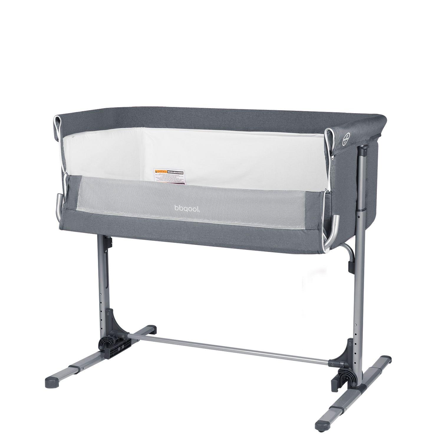 Cuna Colecho Next2Us Grey-2