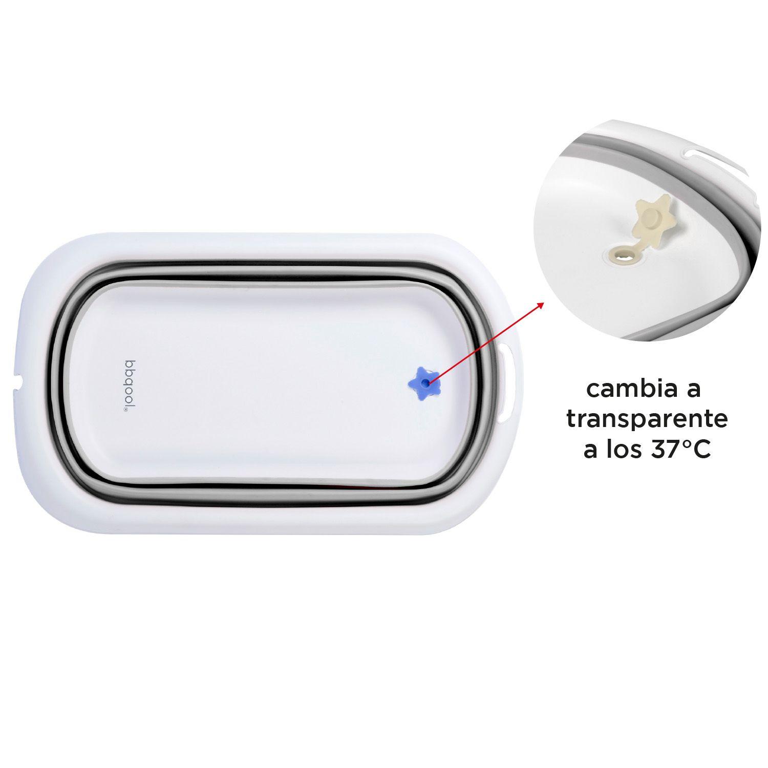 Bañera Plegable Splashy Grey + Soporte Ergonómico-8