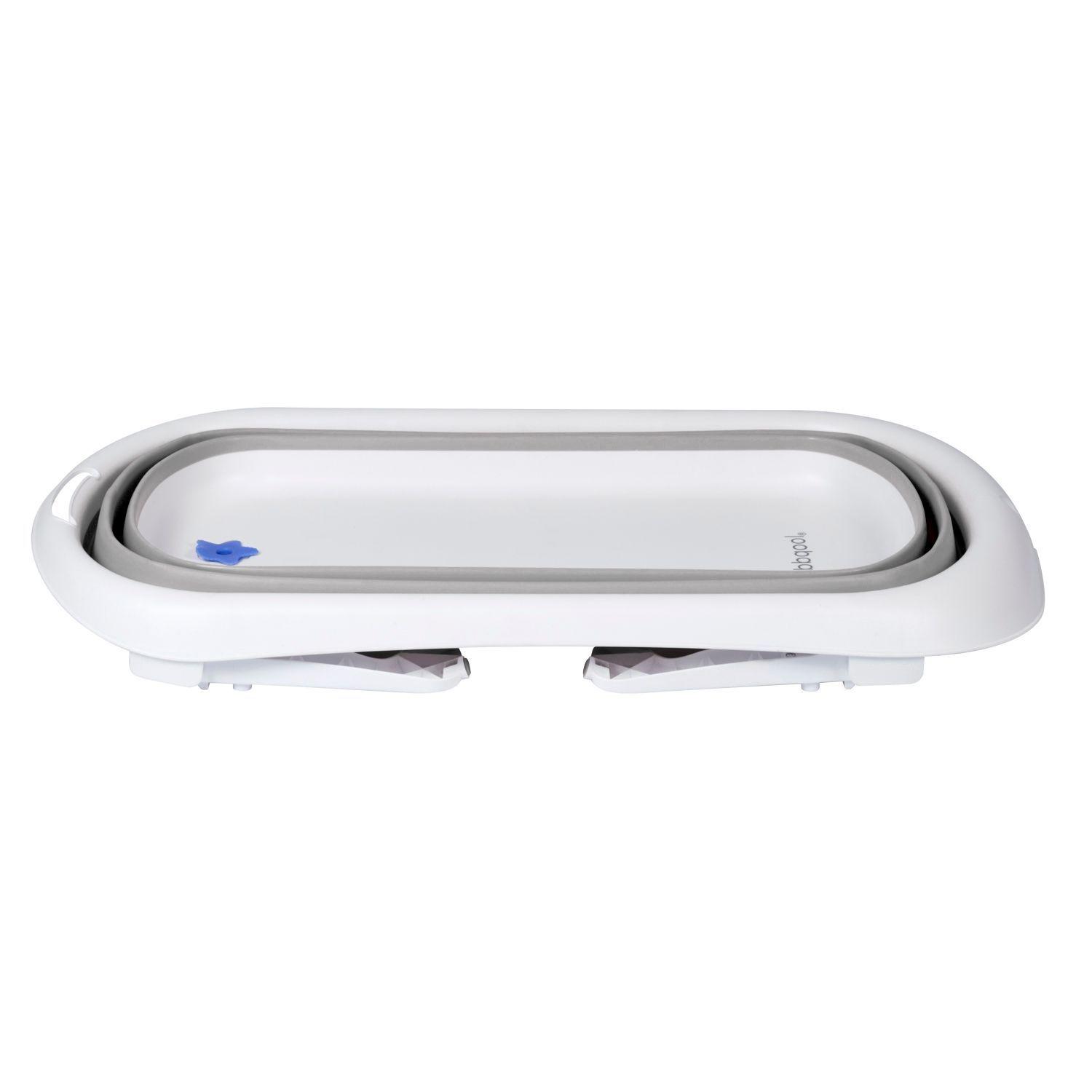 Bañera Plegable Splashy Gris + Soporte Ergonómico-4