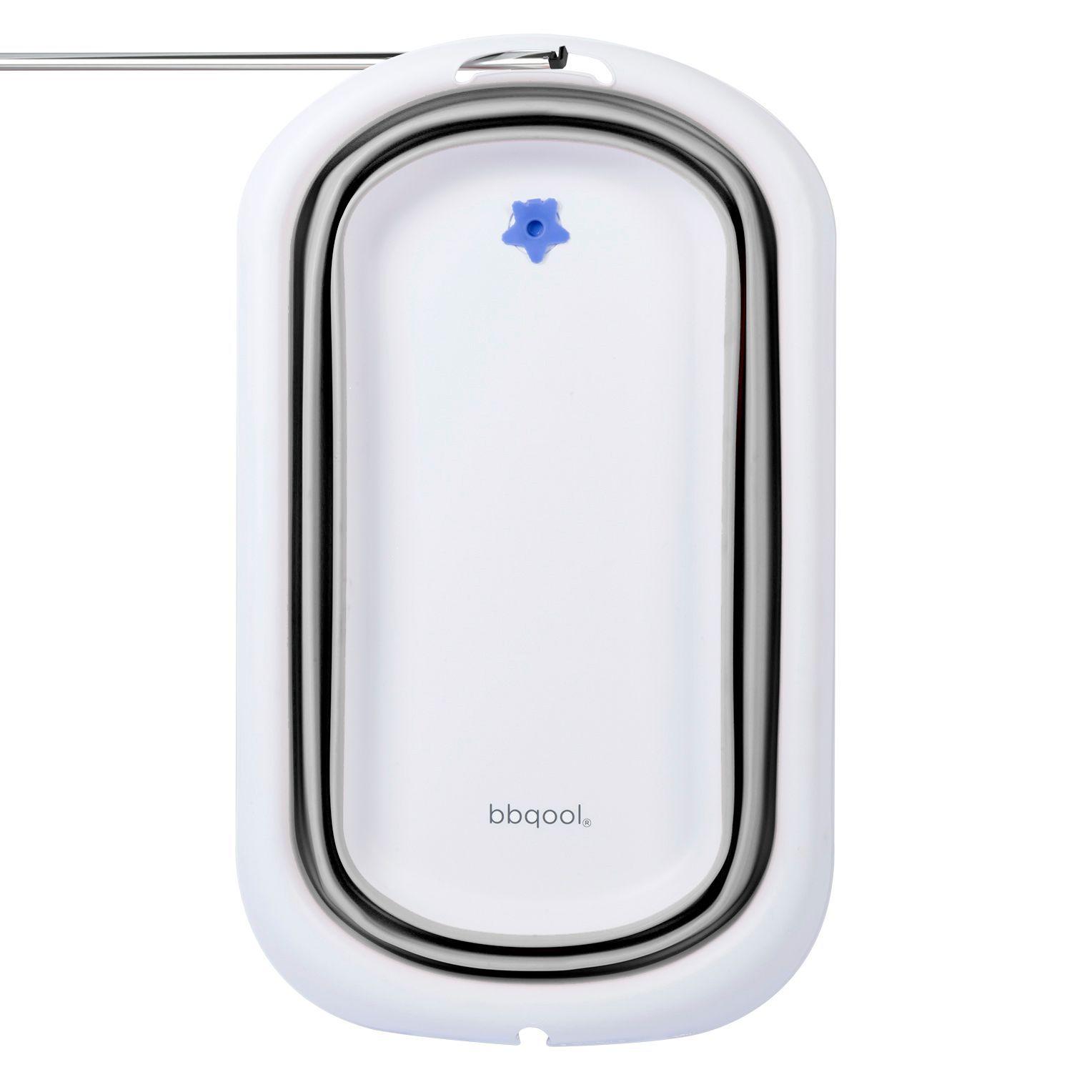 Bañera Plegable Splashy Gris + Soporte Ergonómico-7