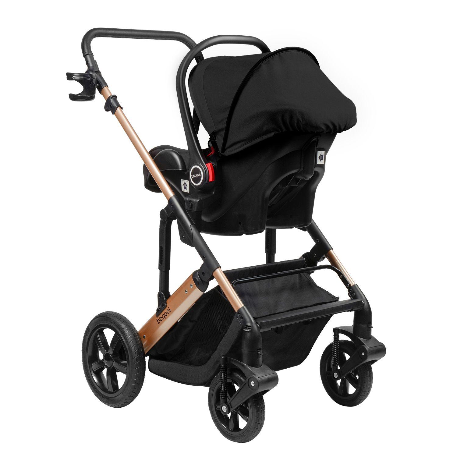 Coche Travel System Zion Black-3