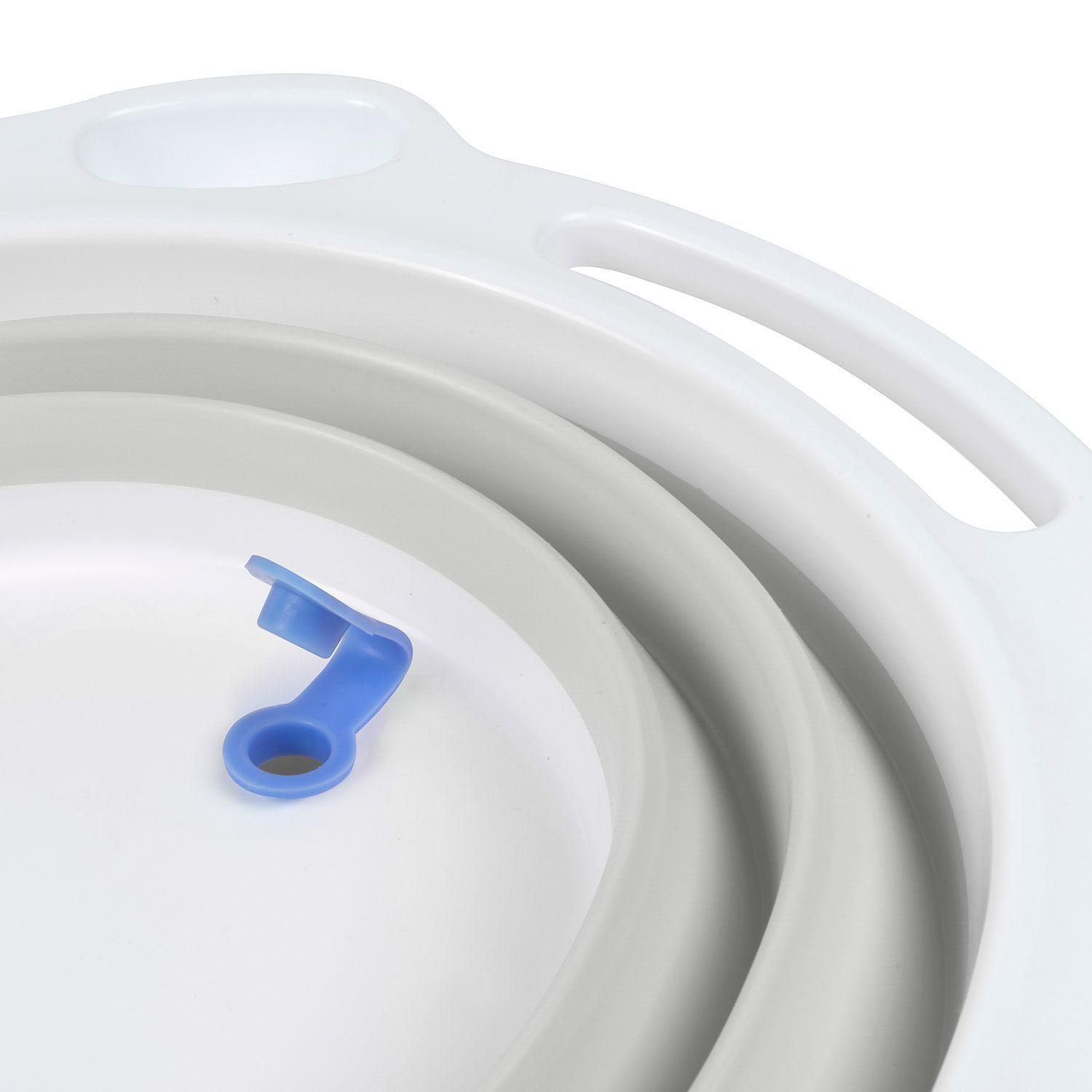 Bañera Plegable Splash Grey + Hamaca-3