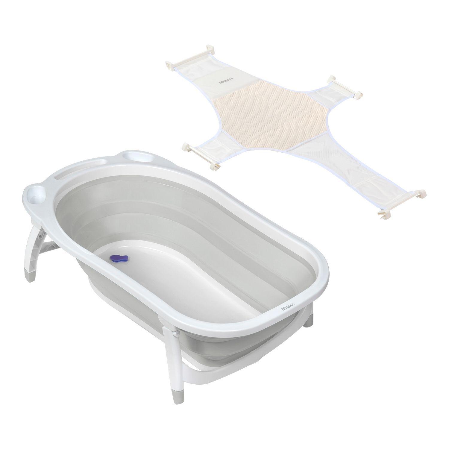 Bañera Plegable Splash Grey + Hamaca-0