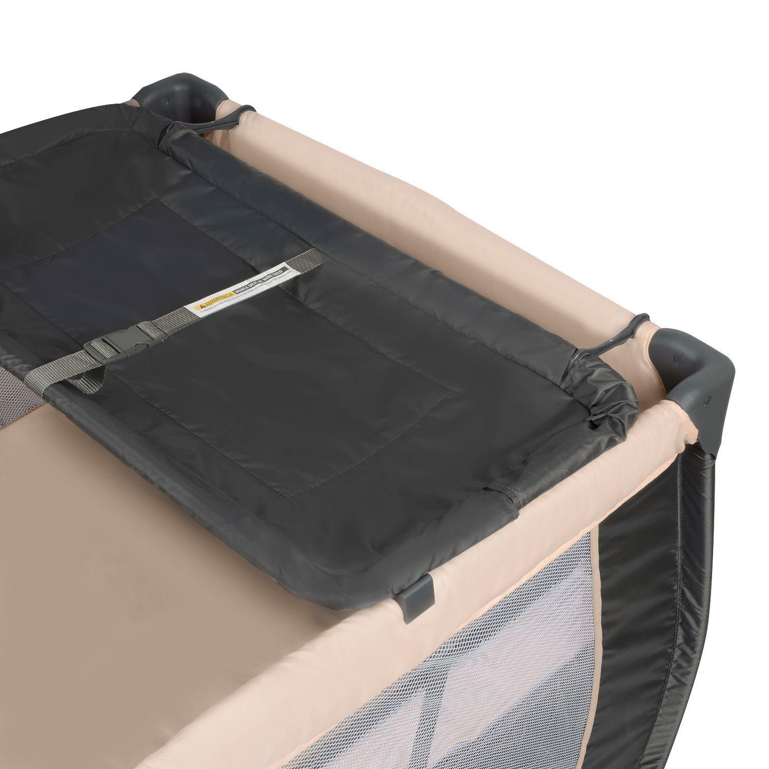 Cuna Playard Sagitta Beige + Colchón de Viaje Plegable-7