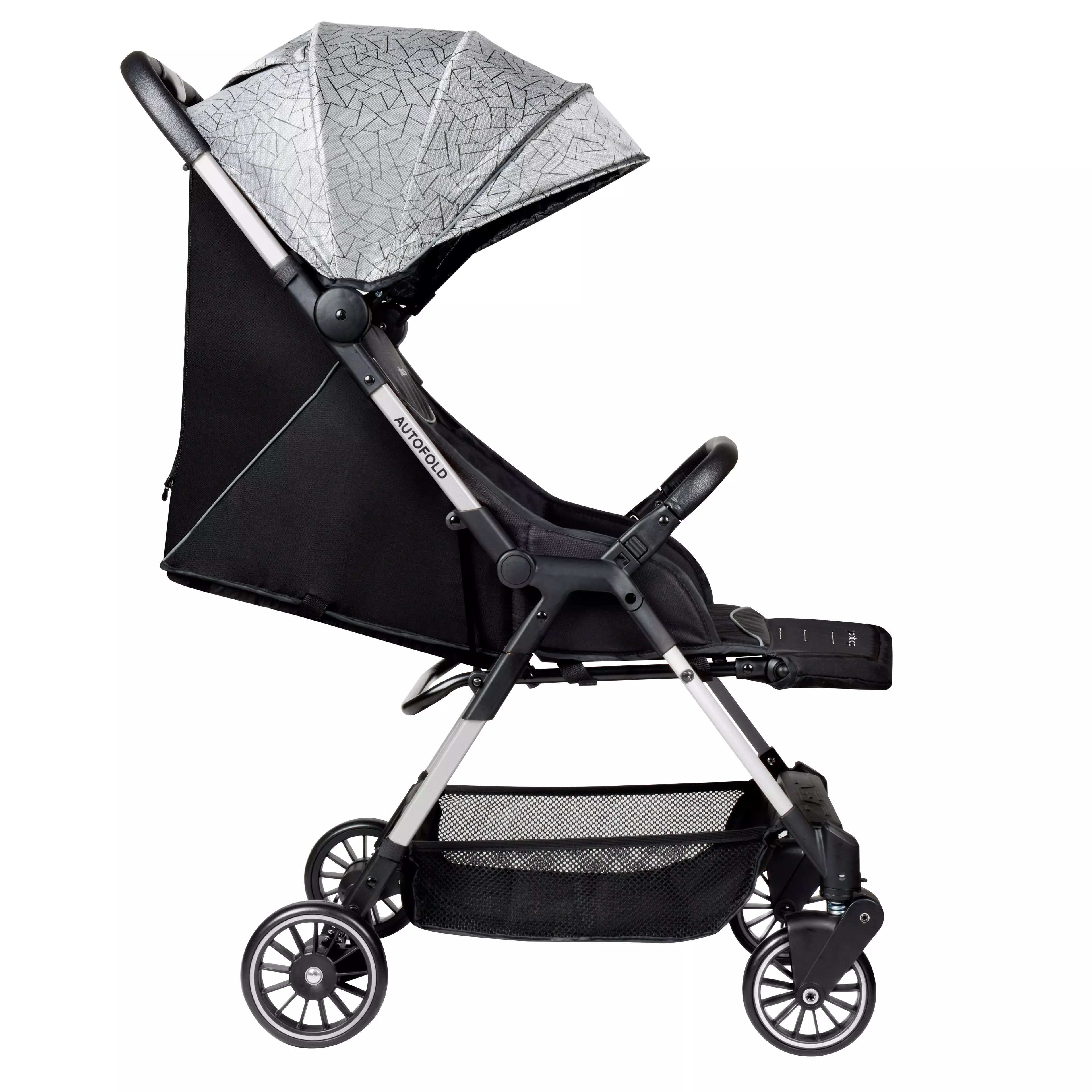 Coche Maleta Plegado Automático Autofold Gris-2