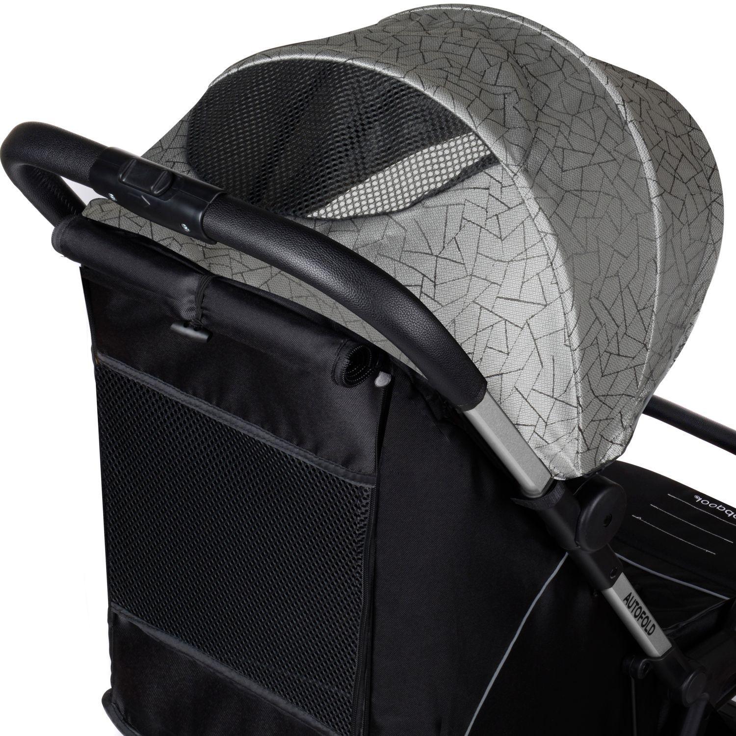 Coche Maleta Plegado Automático Autofold Gris-5
