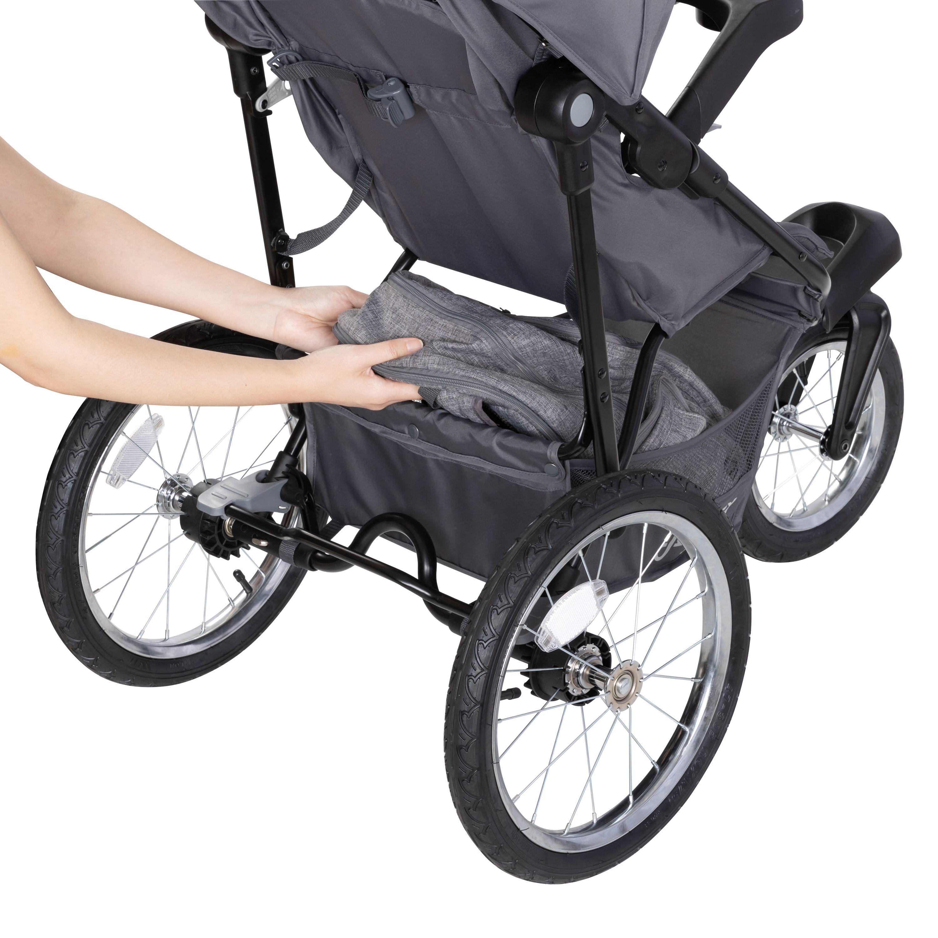 Coche de 3 ruedas Jogger Journey Stellar Gris | Desde los 6 meses-4