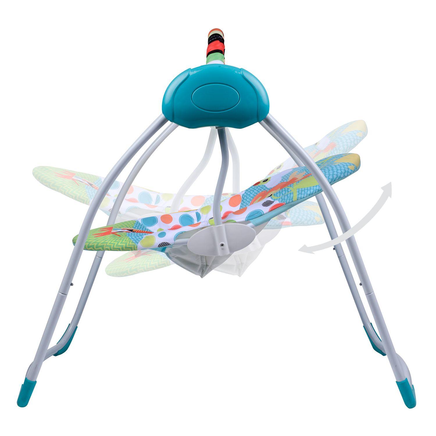 Silla Nido Columpio E-Swing Green-2