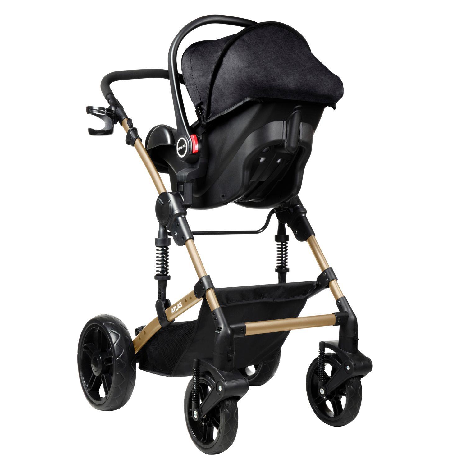 Coche Travel System Atlas Black-2