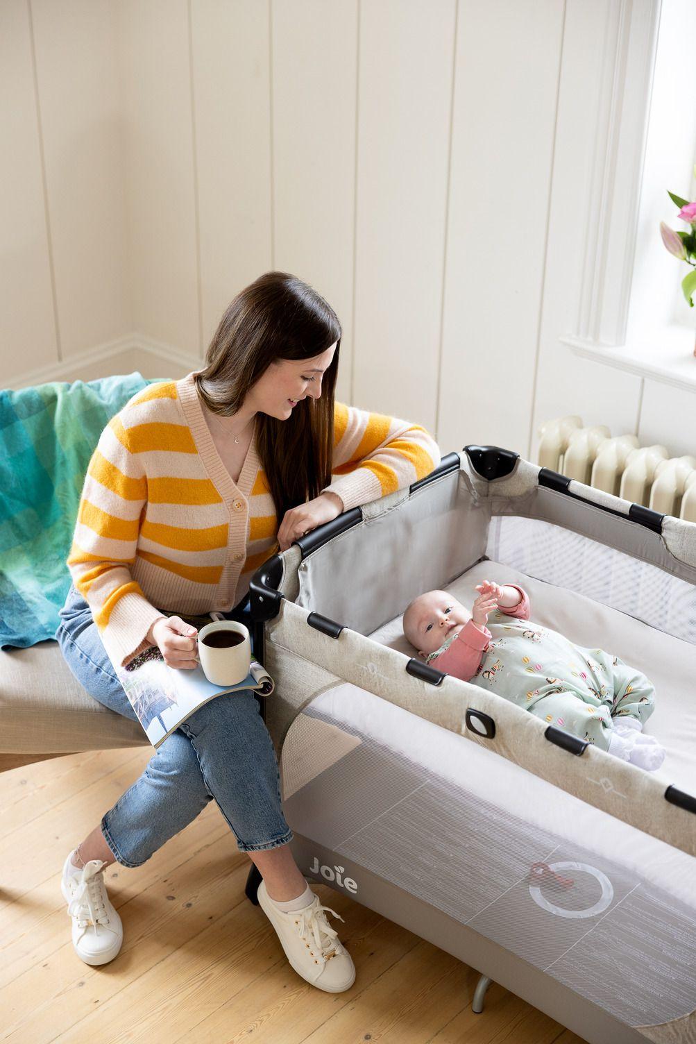 Cuna Playard Mudador Commuter Change Speckled-8