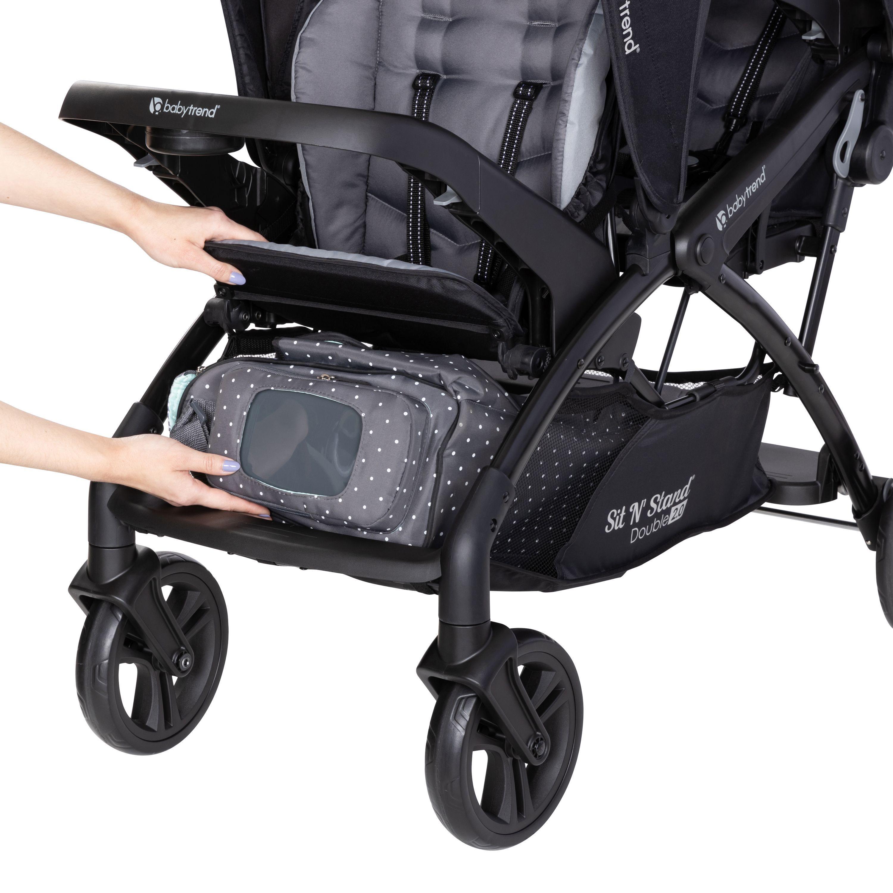 Coche Doble Sit N' Stand 2.0 Dash Black | Para 2 niños, desde 6 meses.-4