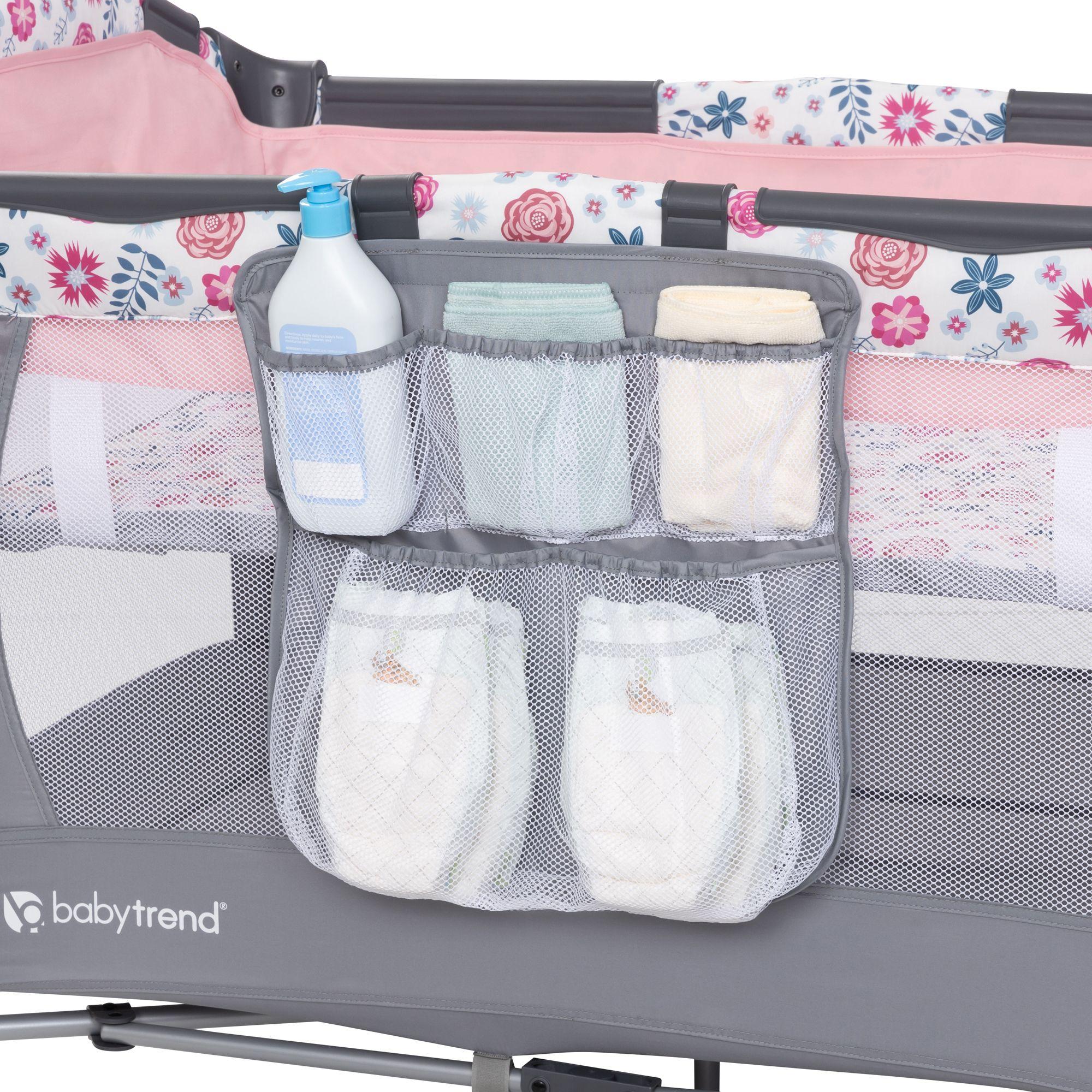 Cuna Corral EZ Rest Flora Pink-5