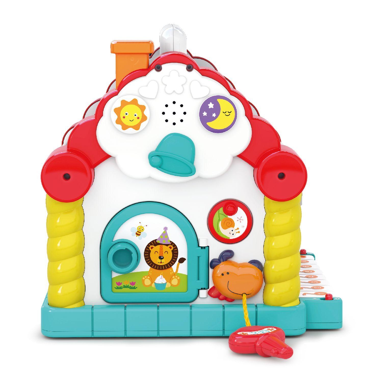Juguete de Encaje Montessori Casita de Actividades Infantil-3