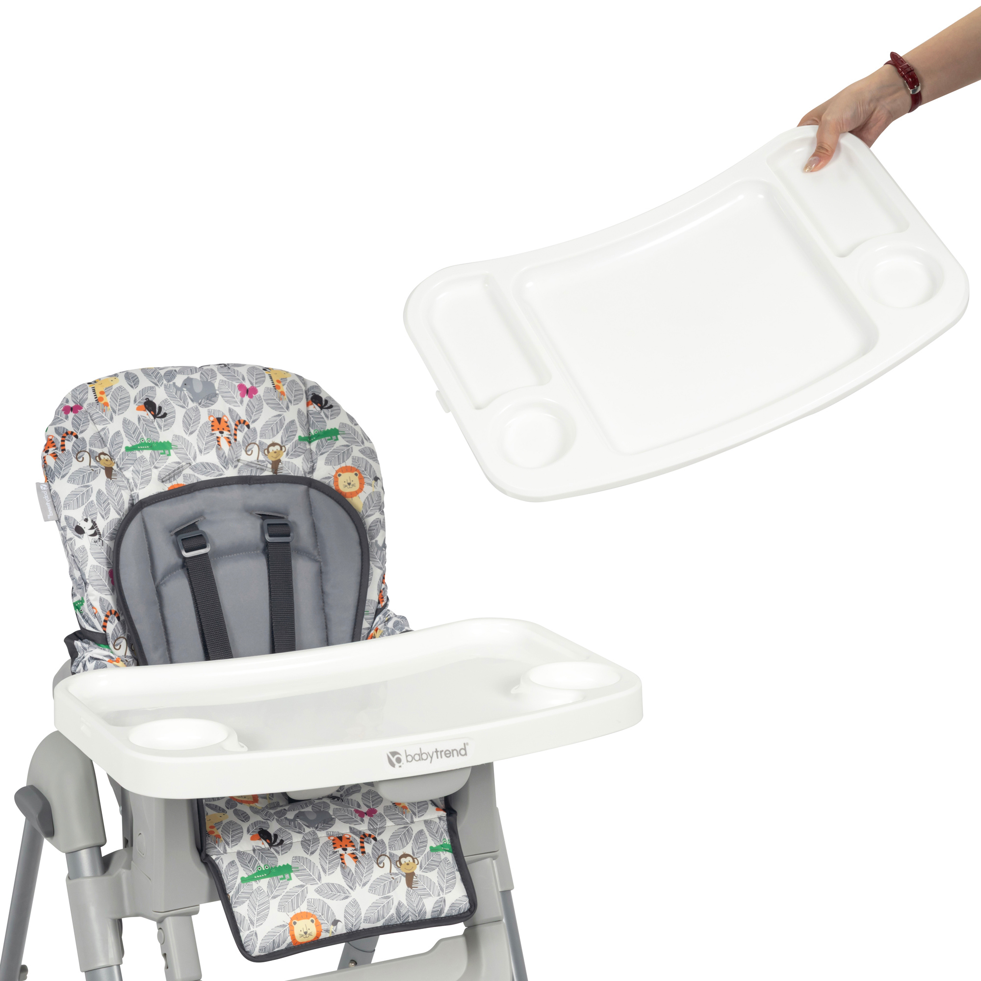 Silla de Comer 3 en 1 Sit Right 2.0 Safari Snuggles | Desde los 6 meses hasta 18 kg-7