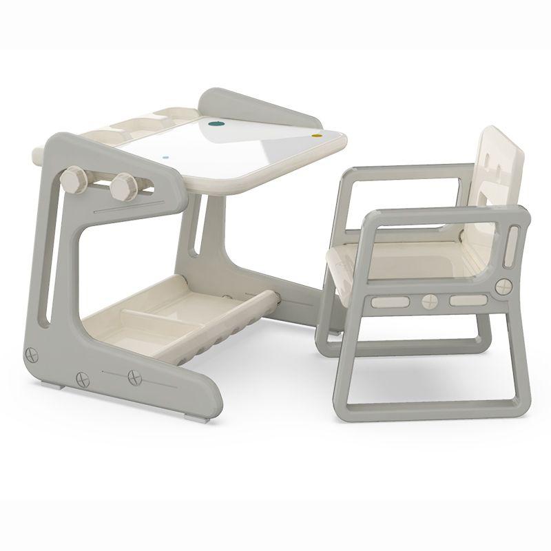 Escritorio Infantil Desk 2-in-1 Grey-0