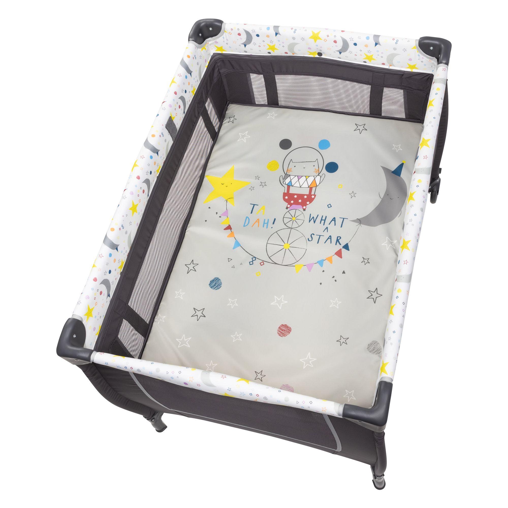 Cuna Corral Lil' Snooze Deluxe II Moon con Moisés y Mudador-7