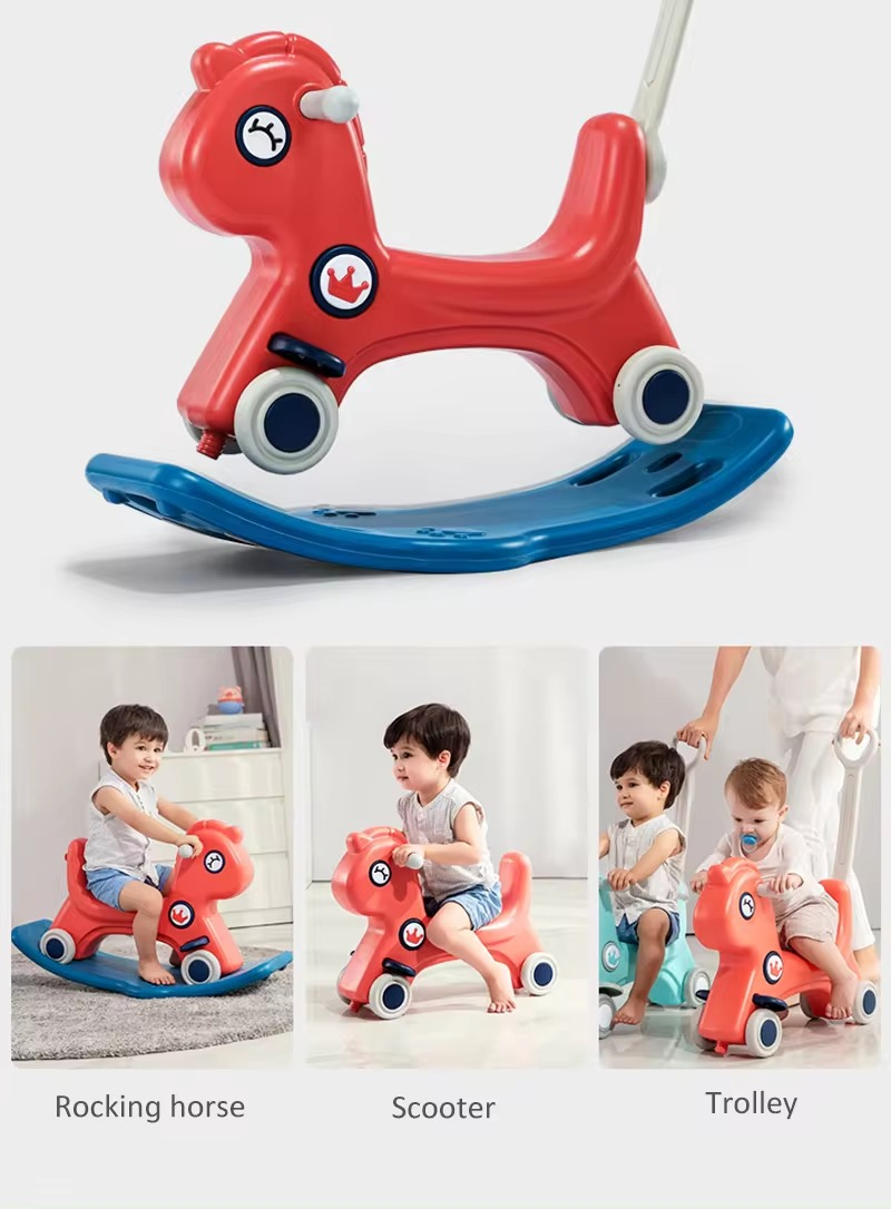 Balancin Horse 4-in-1 Verde Menta-8