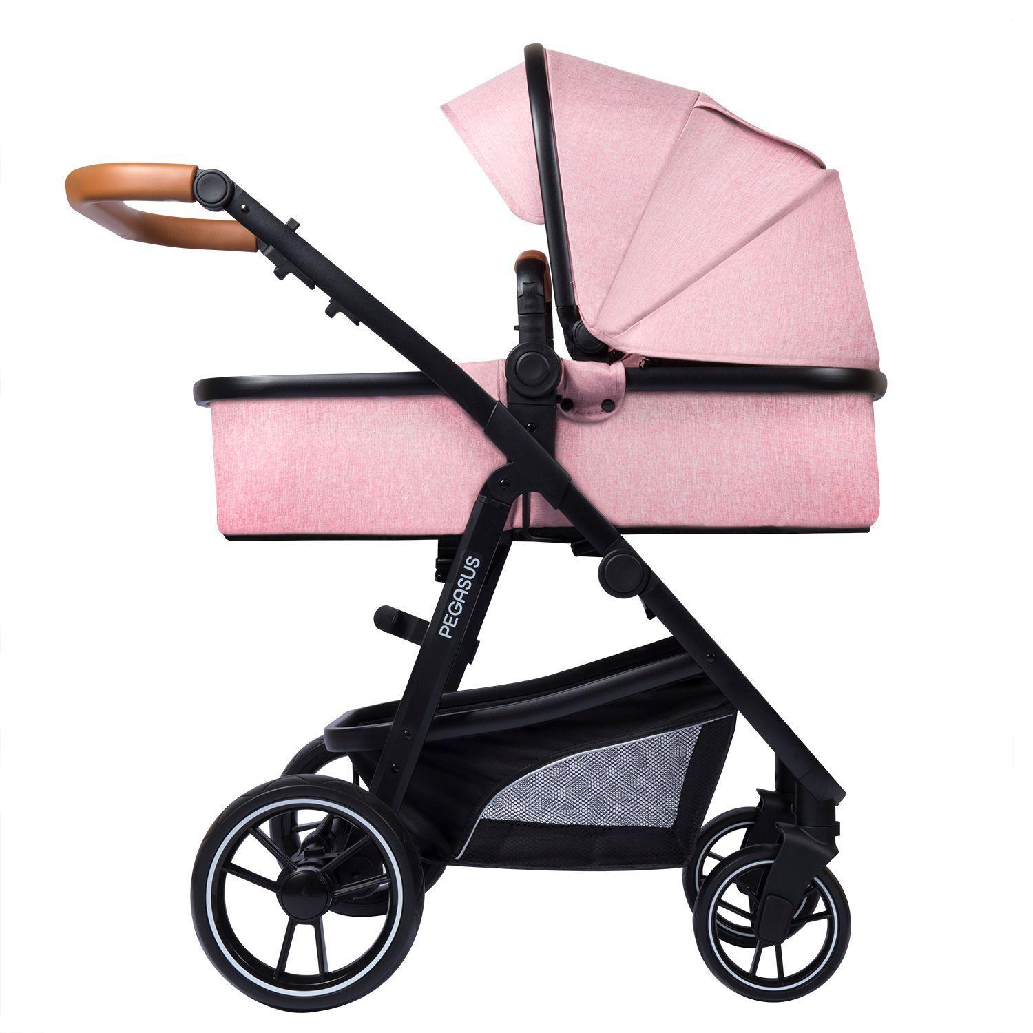 Coche Travel System Pegasus Pink-3