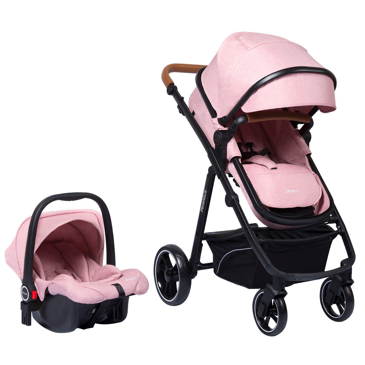 Coche Travel System Pegasus Pink-1