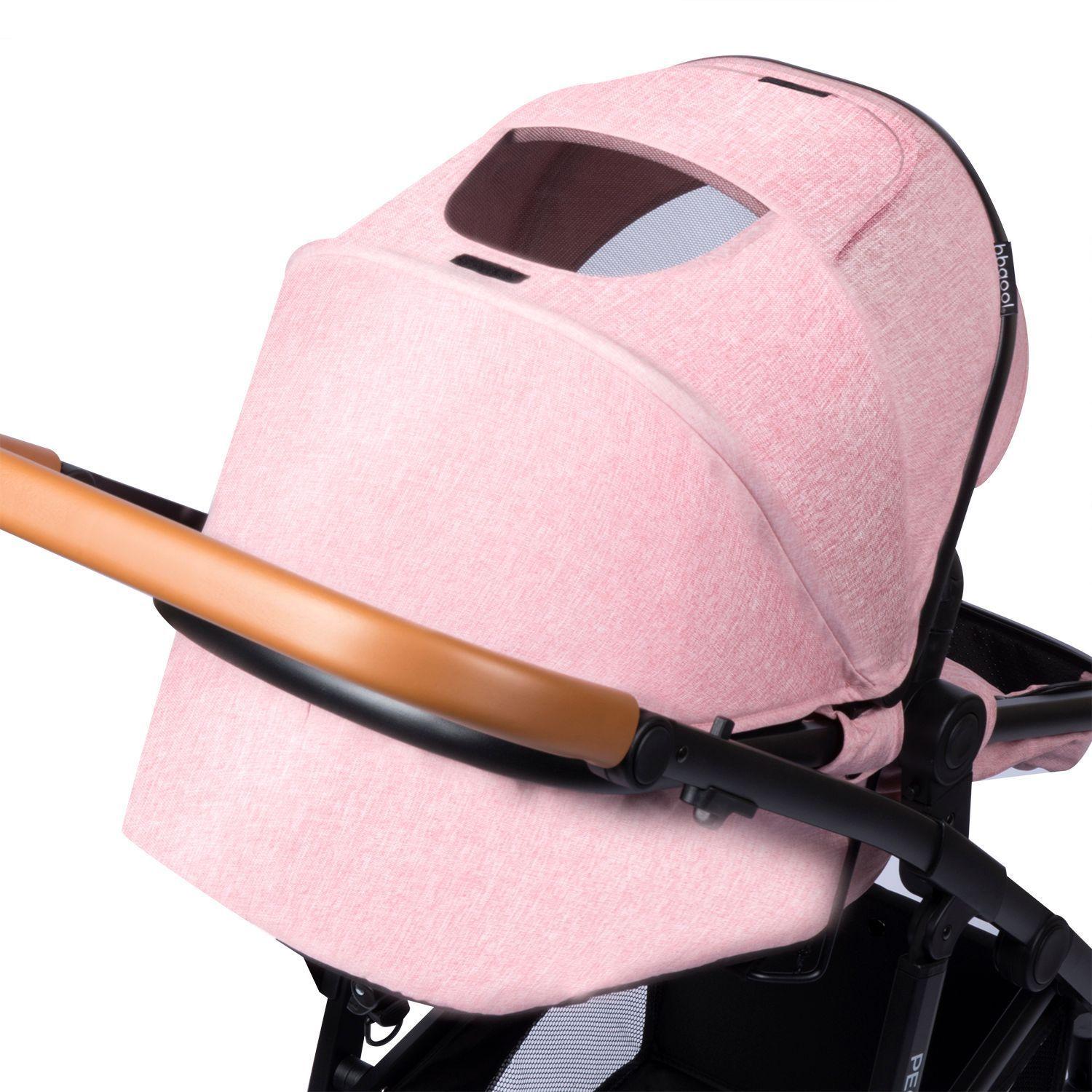 Coche Travel System Pegasus Pink-5