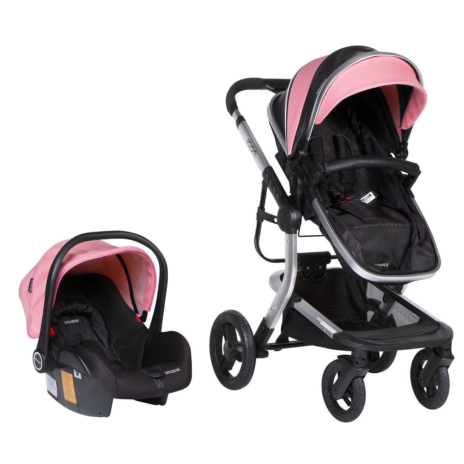 Coche Travel System Icon Rosado-1