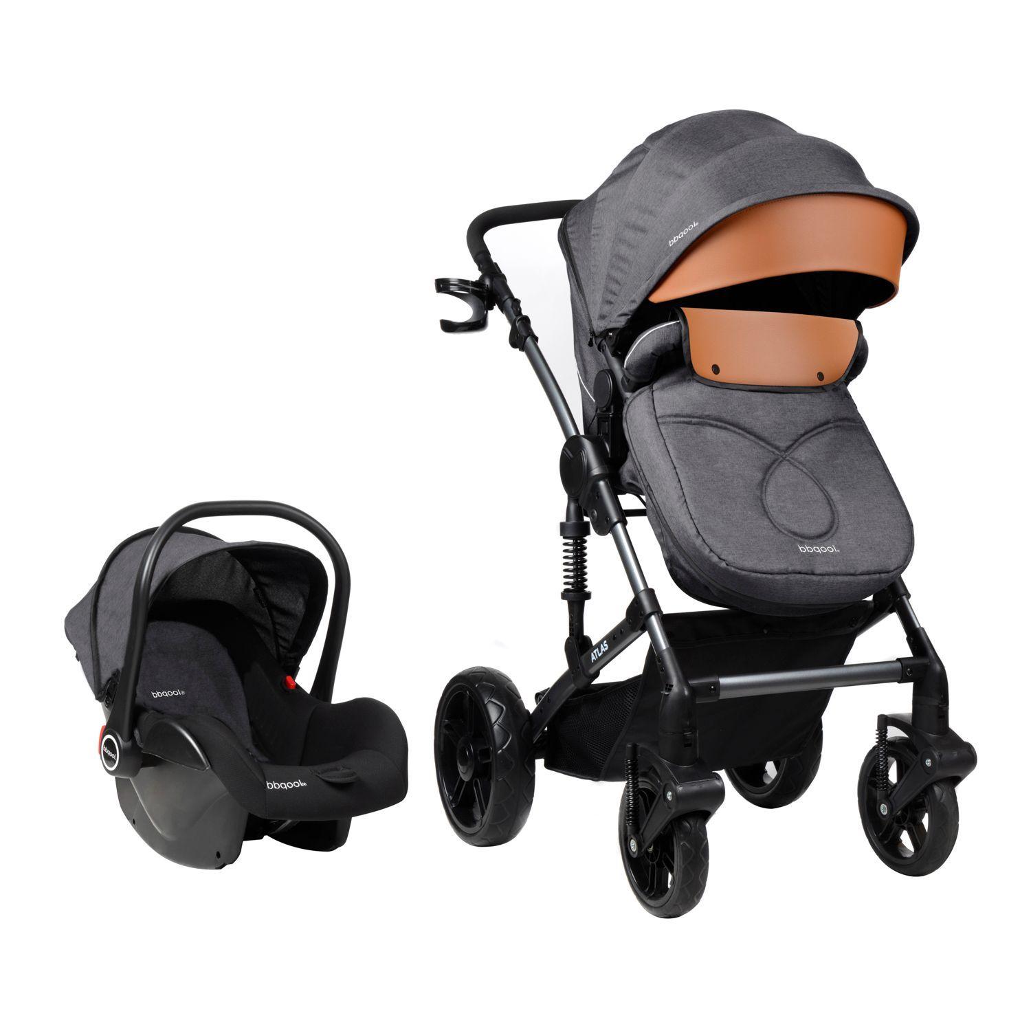 Coche Travel System Atlas Gris-1