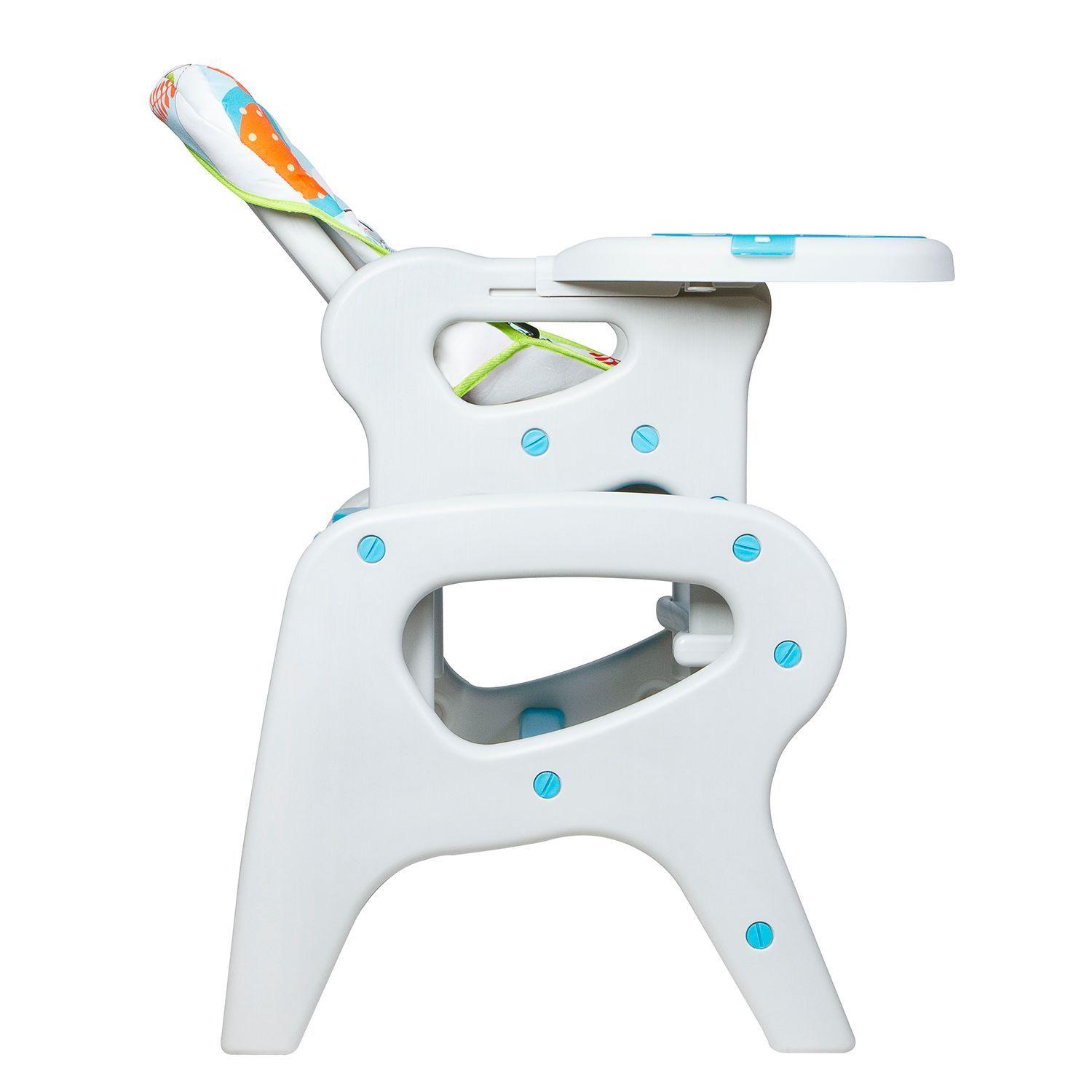 Silla De Comer Escritorio Eat&Fun Azul-3