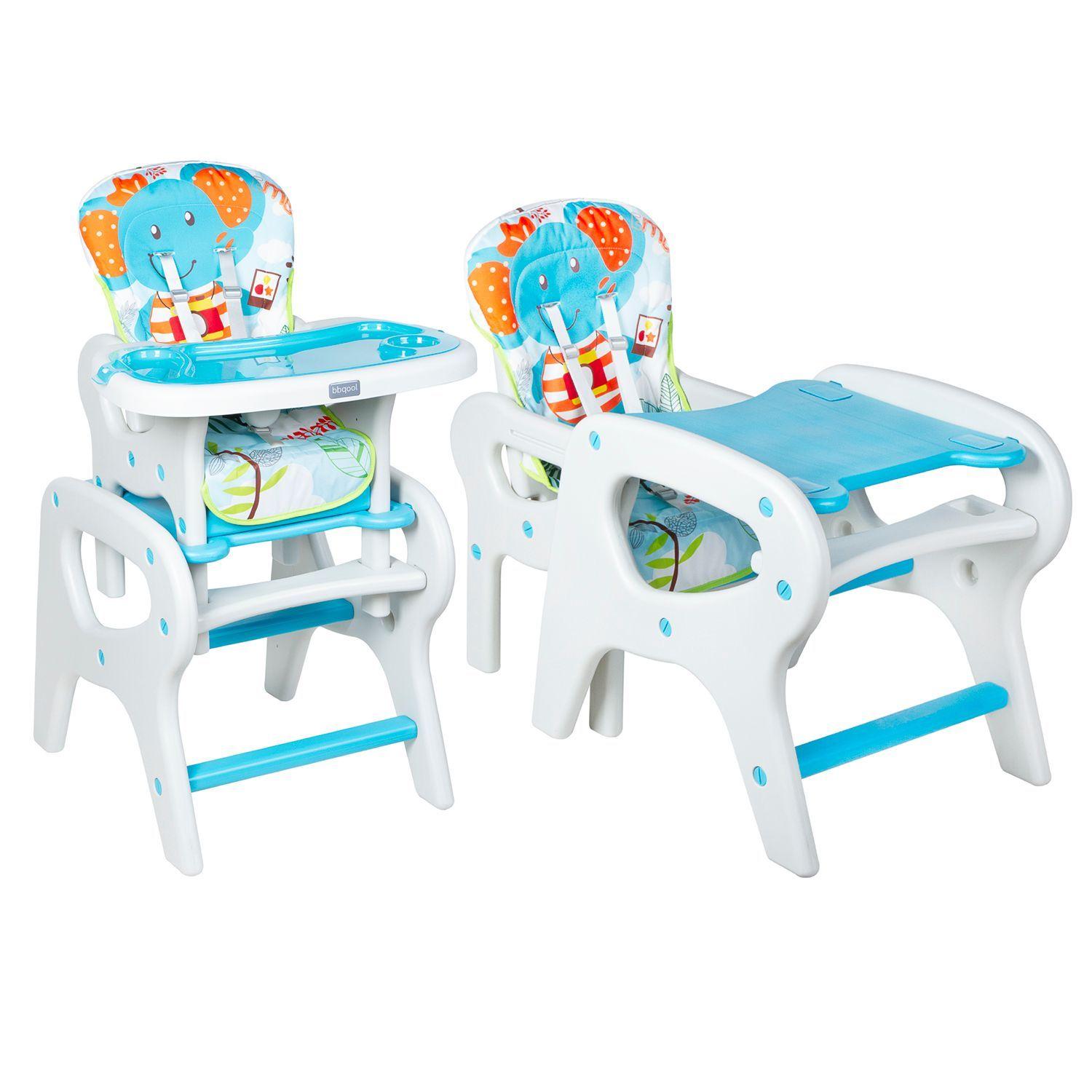 Silla De Comer Escritorio Eat&Fun Azul-4