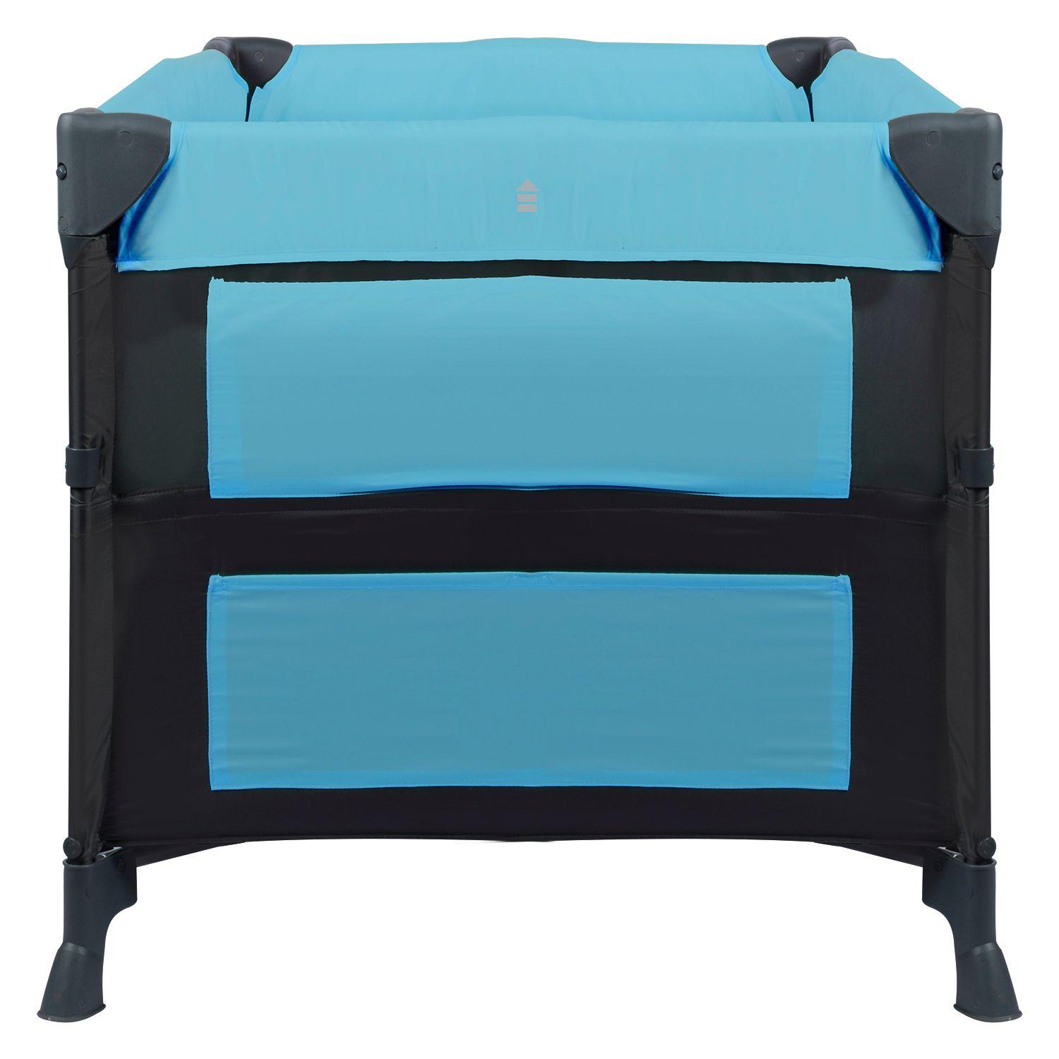 Cuna Playard Colecho Ara Blue + Colchón de Viaje Plegable-6