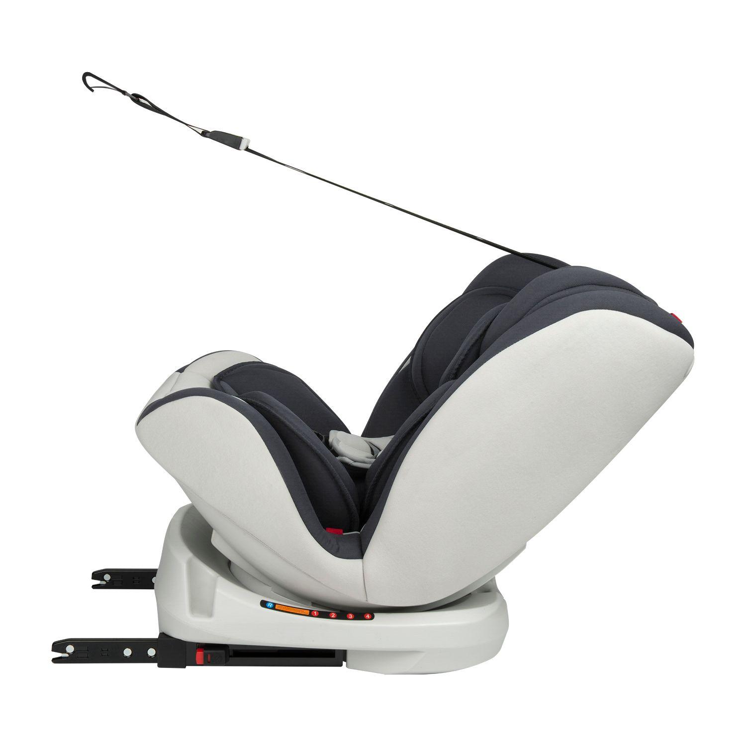 Silla De Auto Convertible Apolo Isofix 360° Grey-3