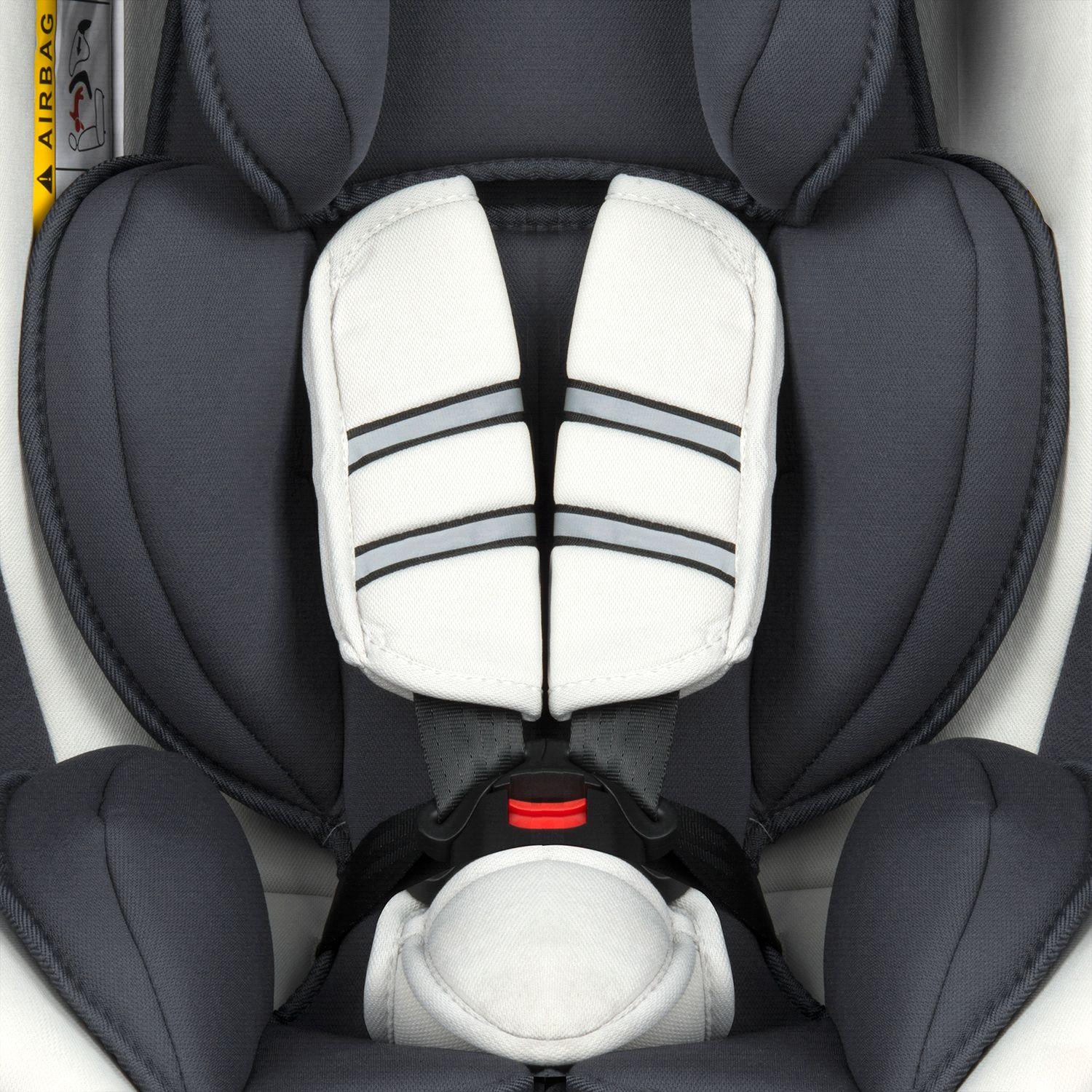 Silla De Auto Convertible Apolo Isofix 360° Grey-6