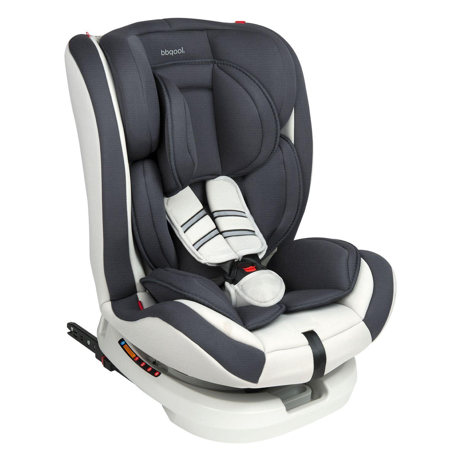 Silla De Auto Convertible Apolo Isofix 360° Gris-0