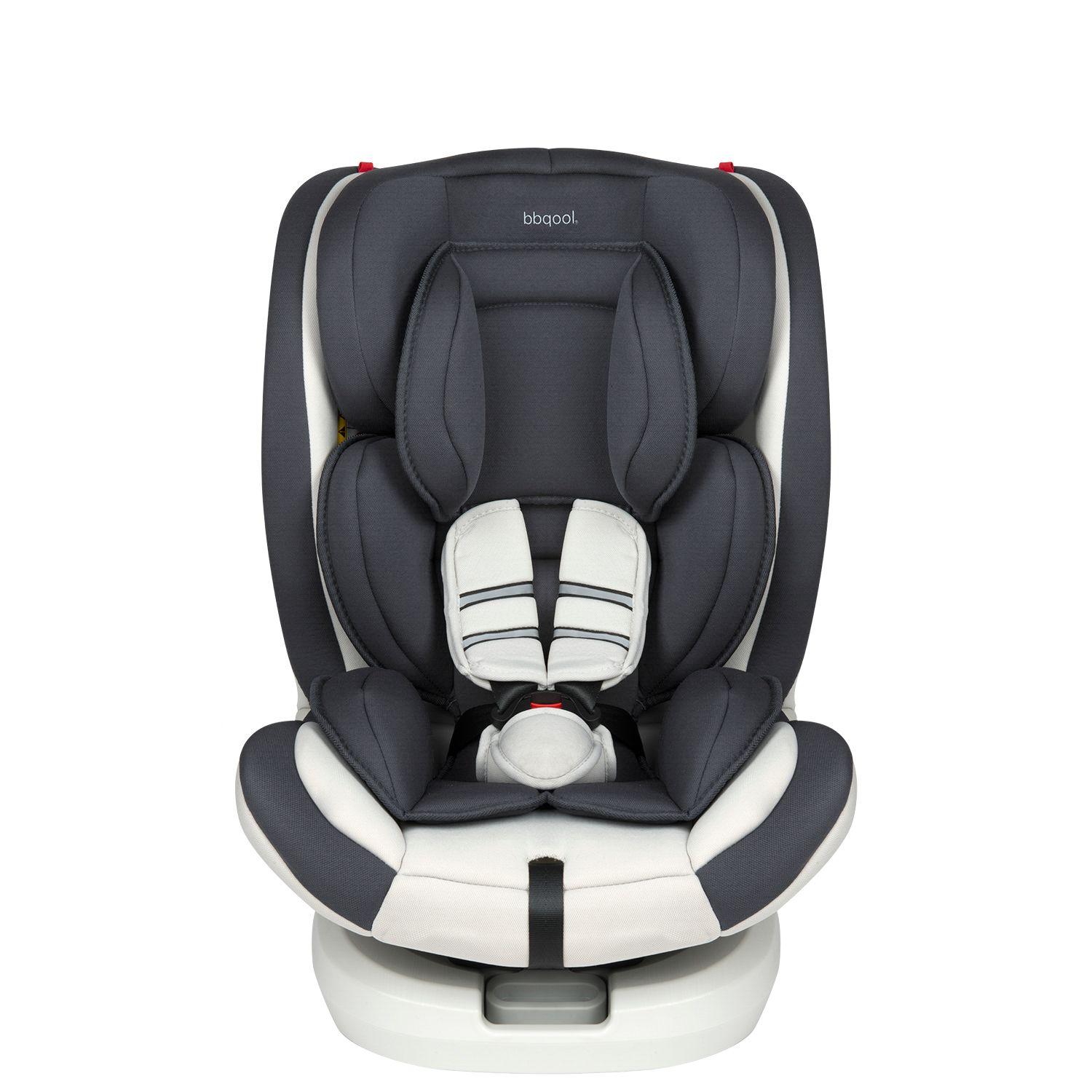 Silla De Auto Convertible Apolo Isofix 360° Gris-1