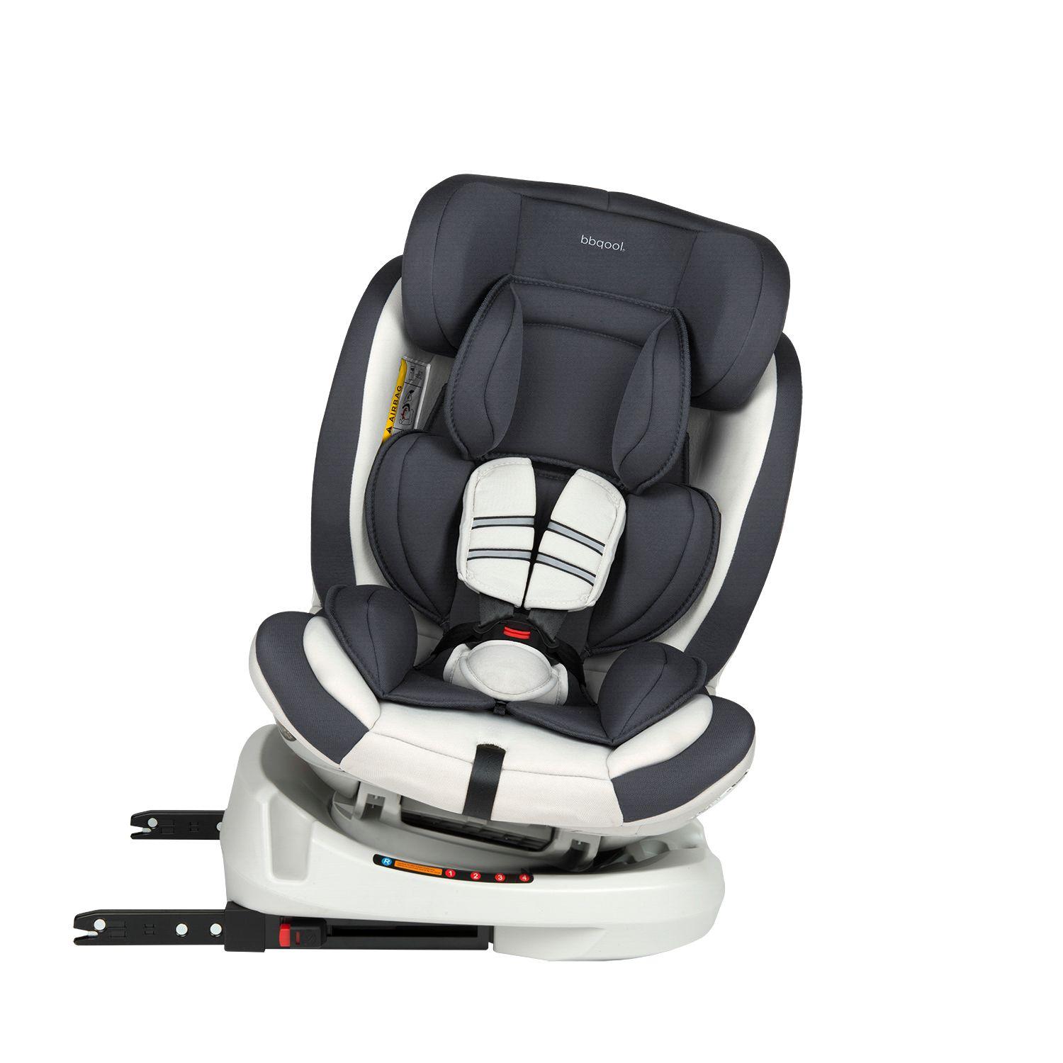 Silla De Auto Convertible Apolo Isofix 360° Gris-4