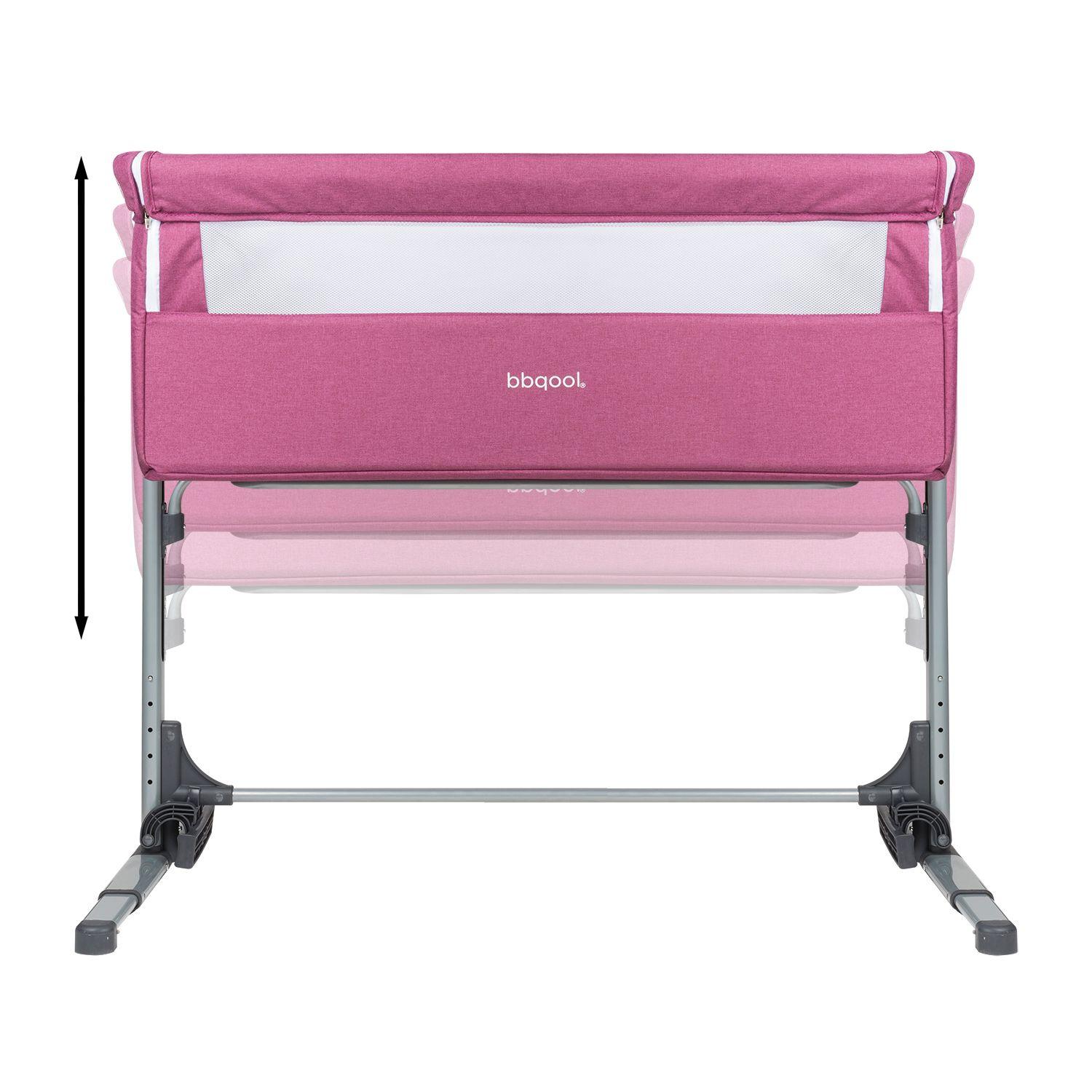 Cuna Colecho Next2Us Pink-4