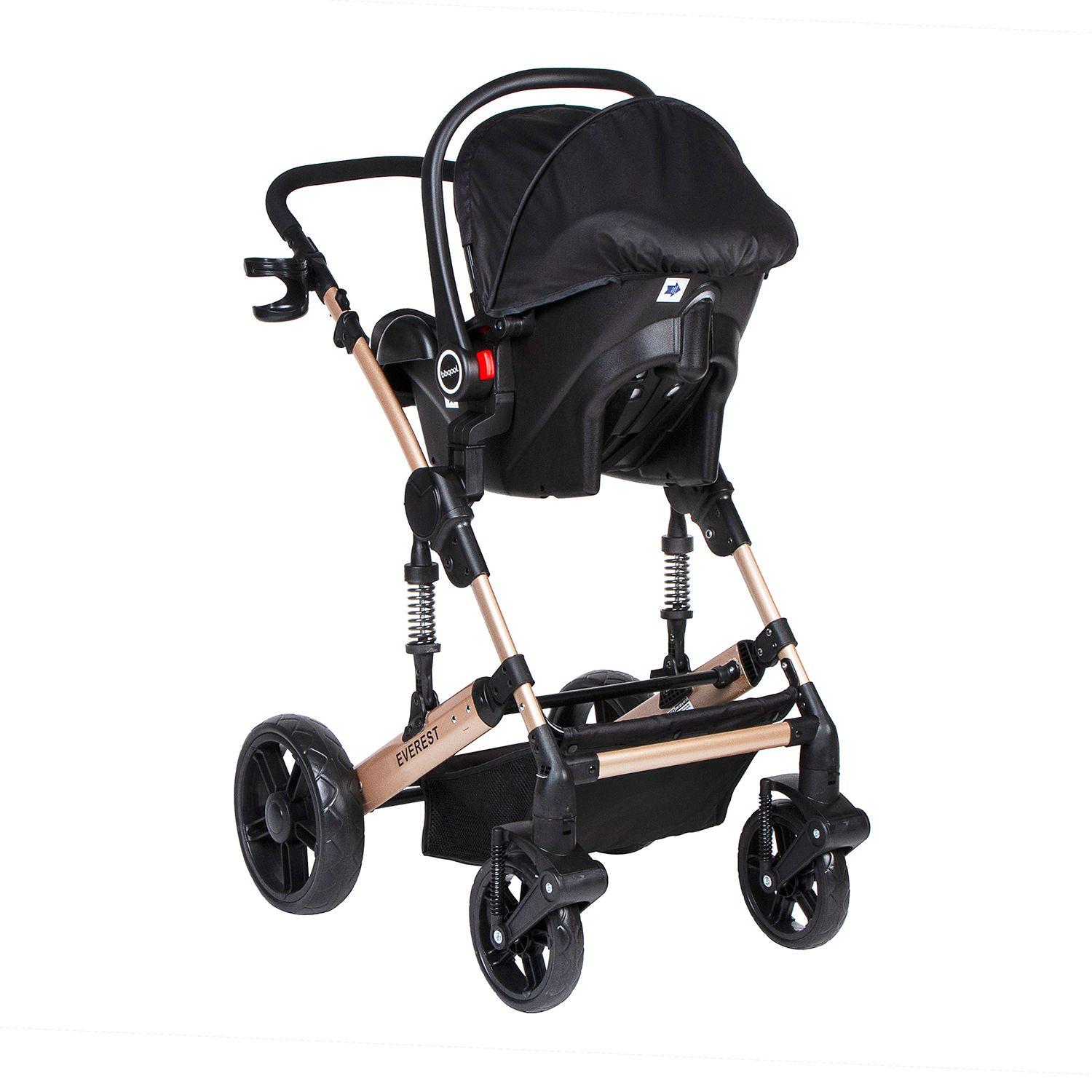 Coche Travel System Everest Black-2