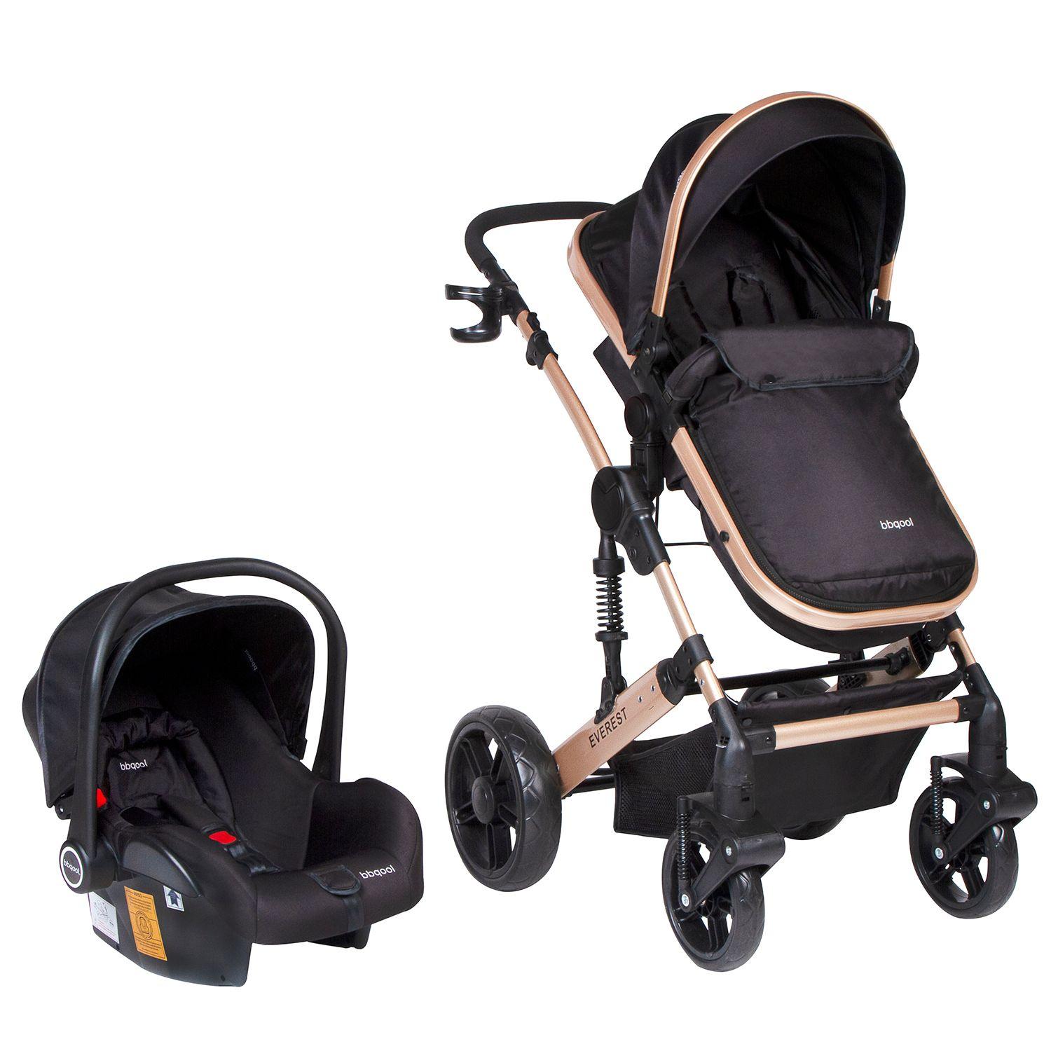 Coche Travel System Everest Black-2