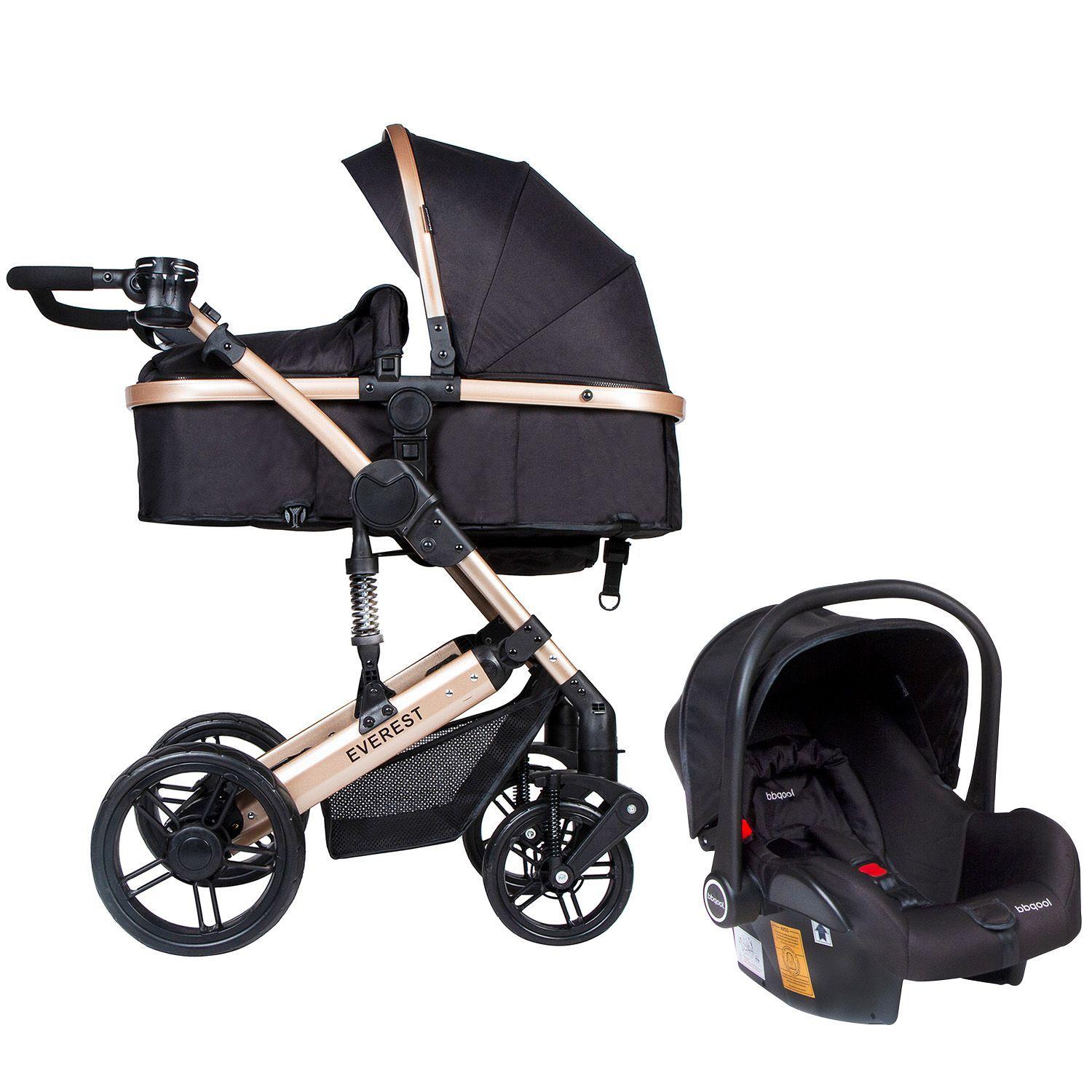 Coche Travel System Everest Negro-0