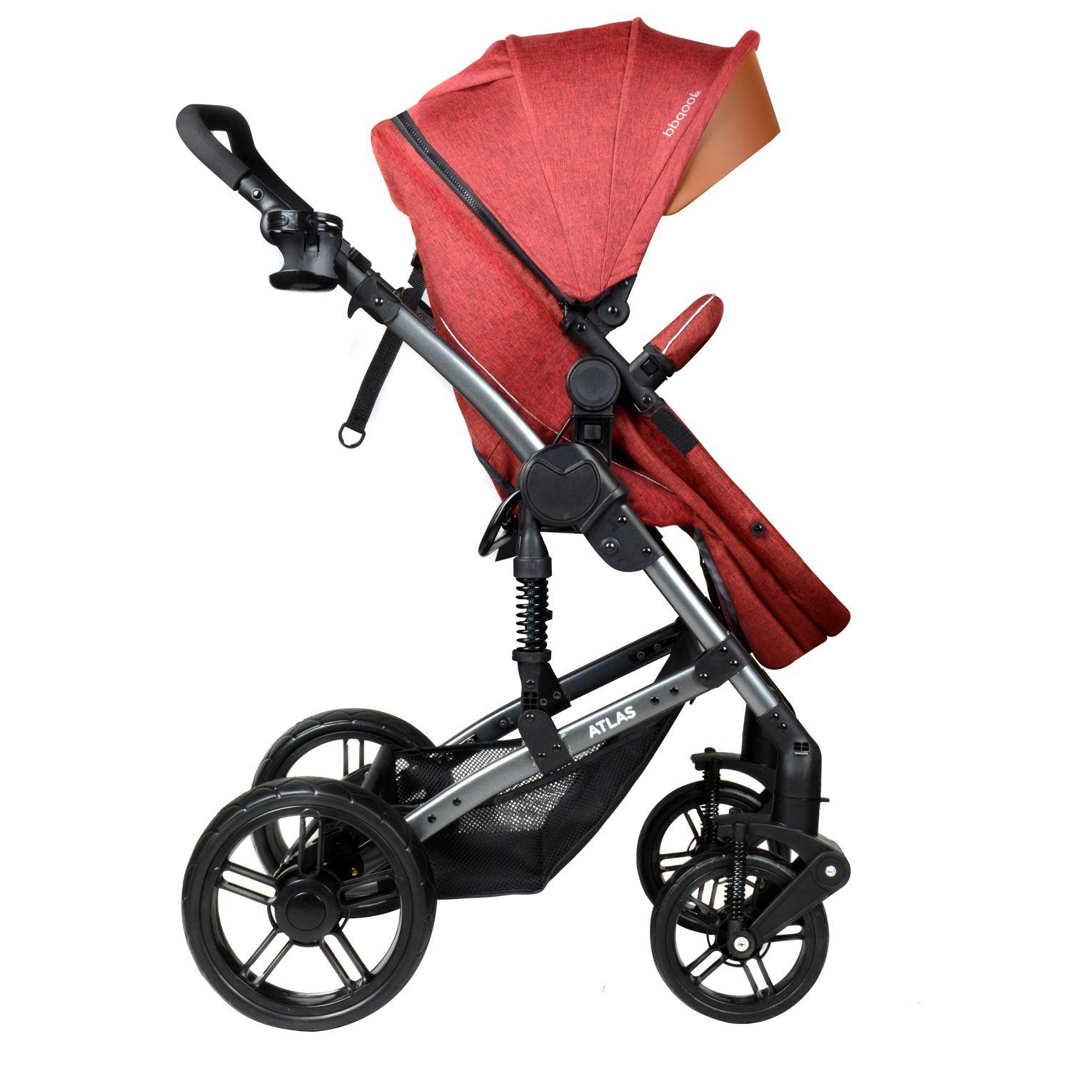 Coche Travel System Atlas Red-4