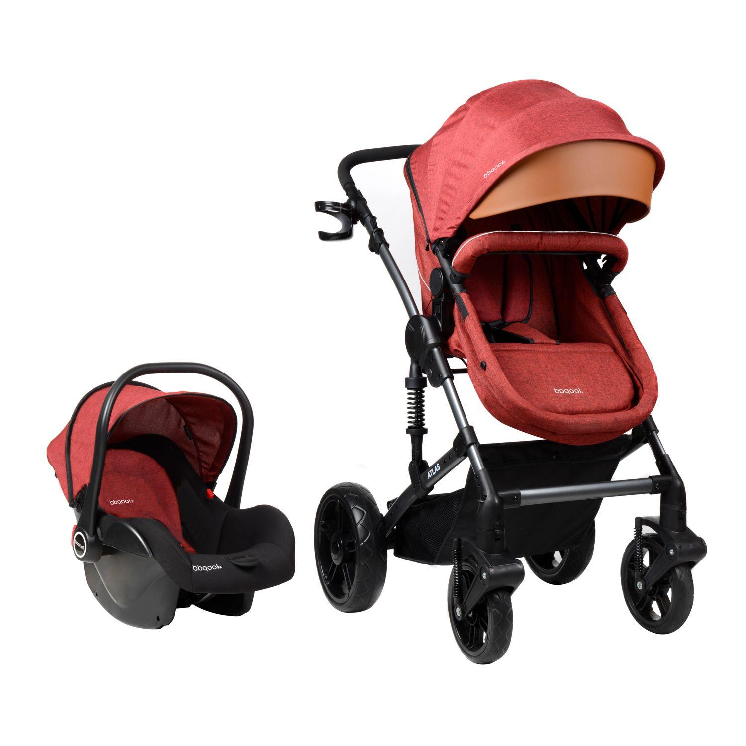 Coche Travel System Atlas Red-2
