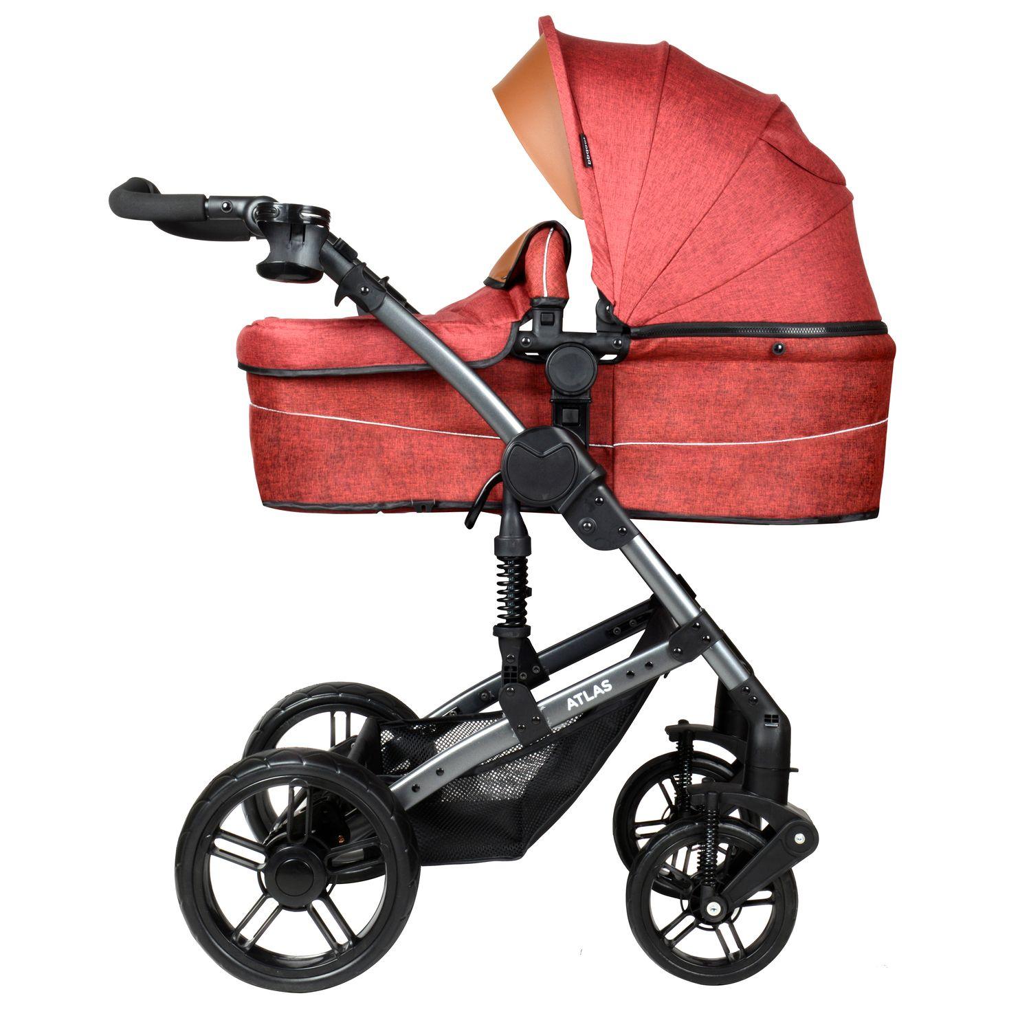 Coche Travel System Atlas Red-4